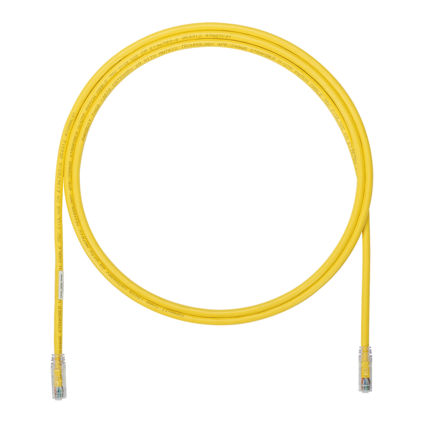 CU Yama Kablosu, Cat 6A, 2.5m, YL