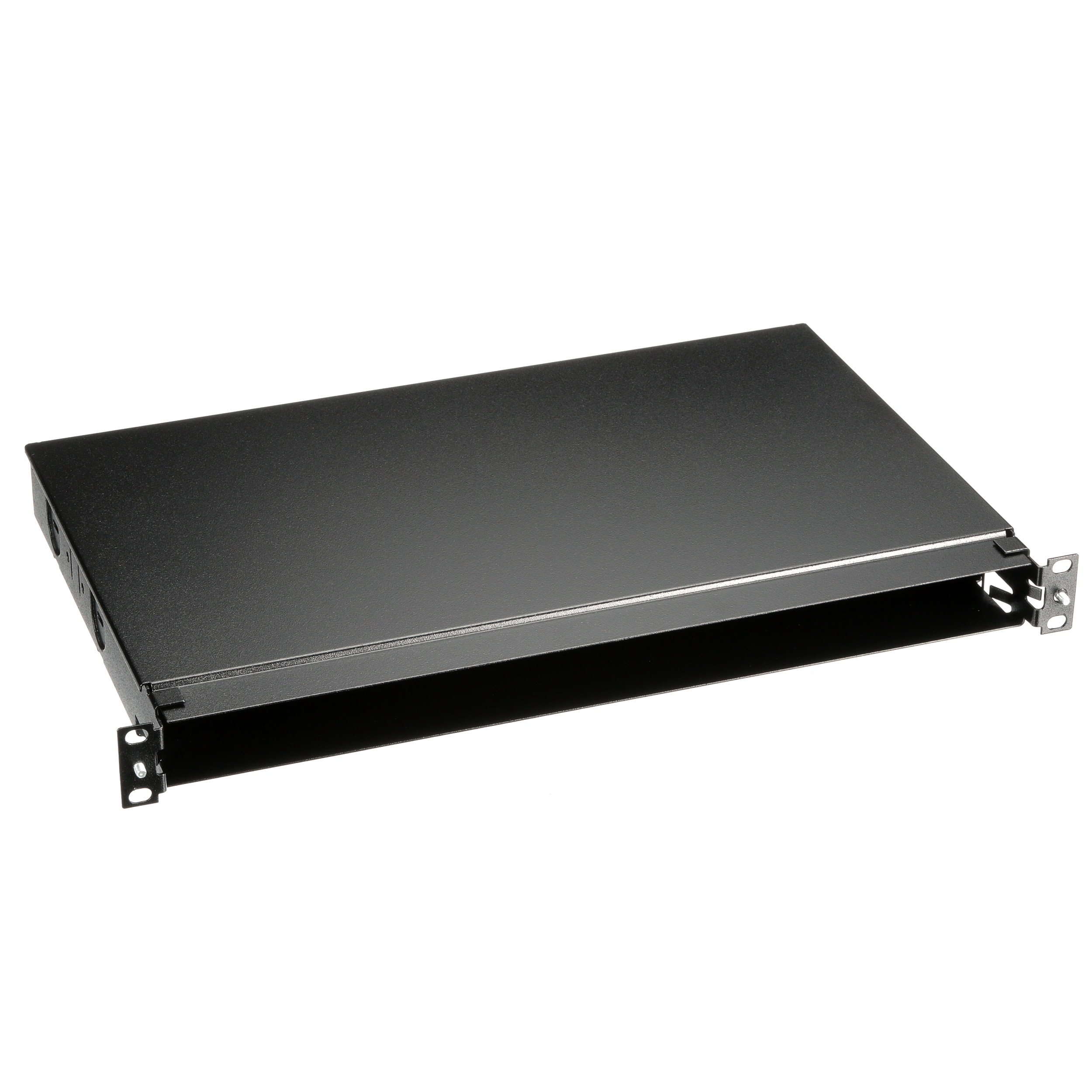 Opticom® Fiber Kasesi, Düz, 1 RU, 4 Port