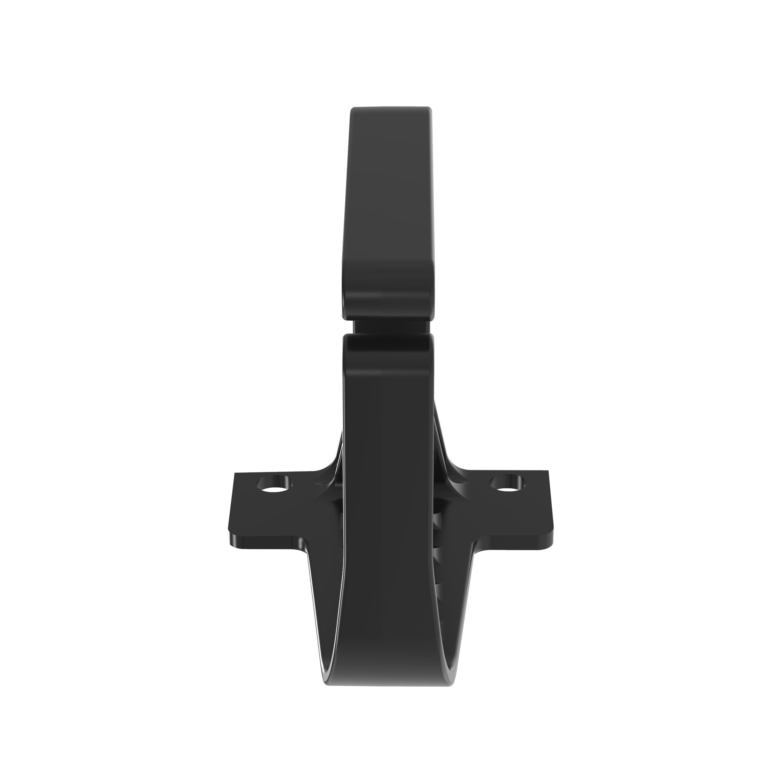 Open-Access™  Vertical D-Ring, 2 RU, Black