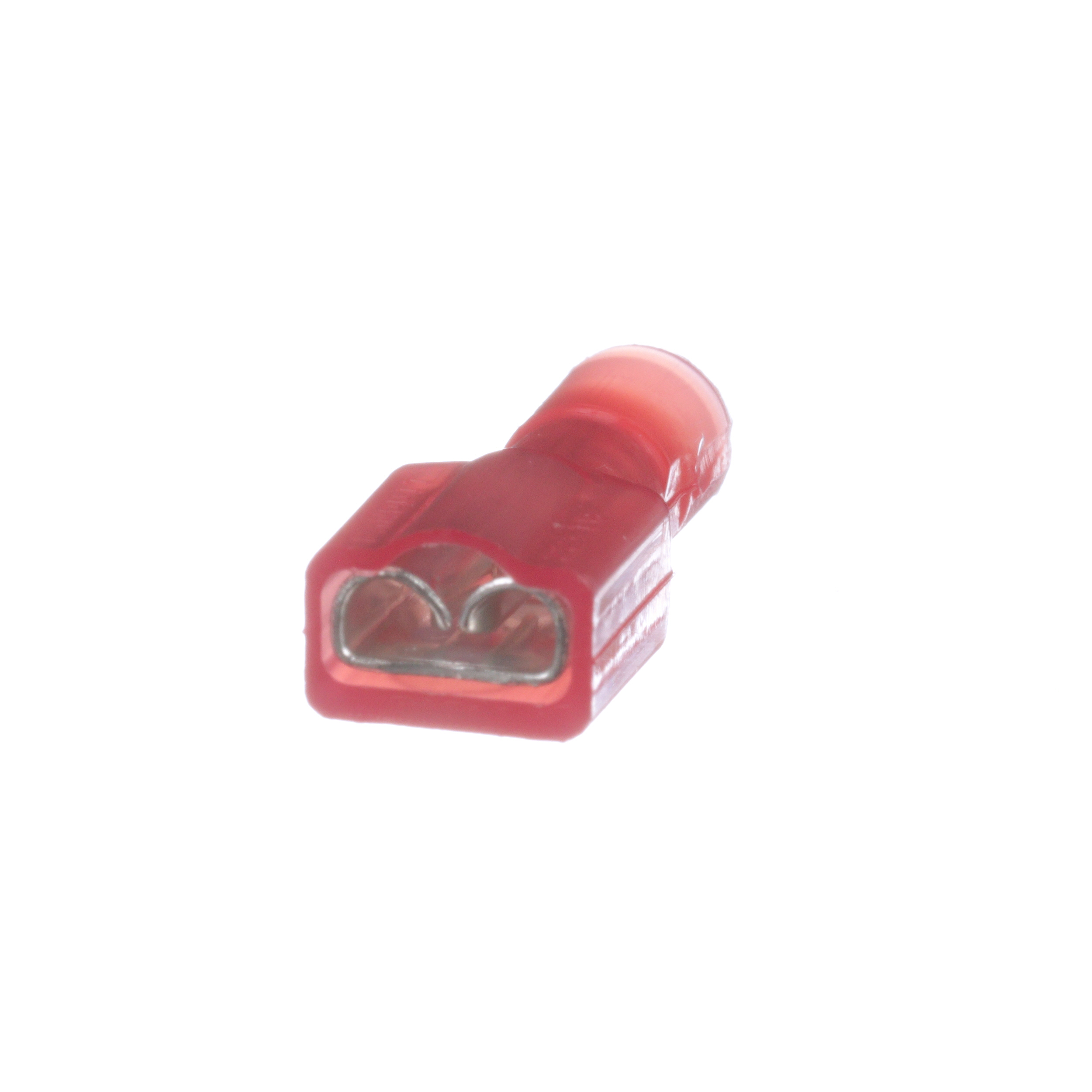 Kesici Terminal, Kırmızı, Naylon, 0.5-1mm² Kablo, 5.2/4.8 x 0.5 mm Çubuk, 1000'lik Paket
