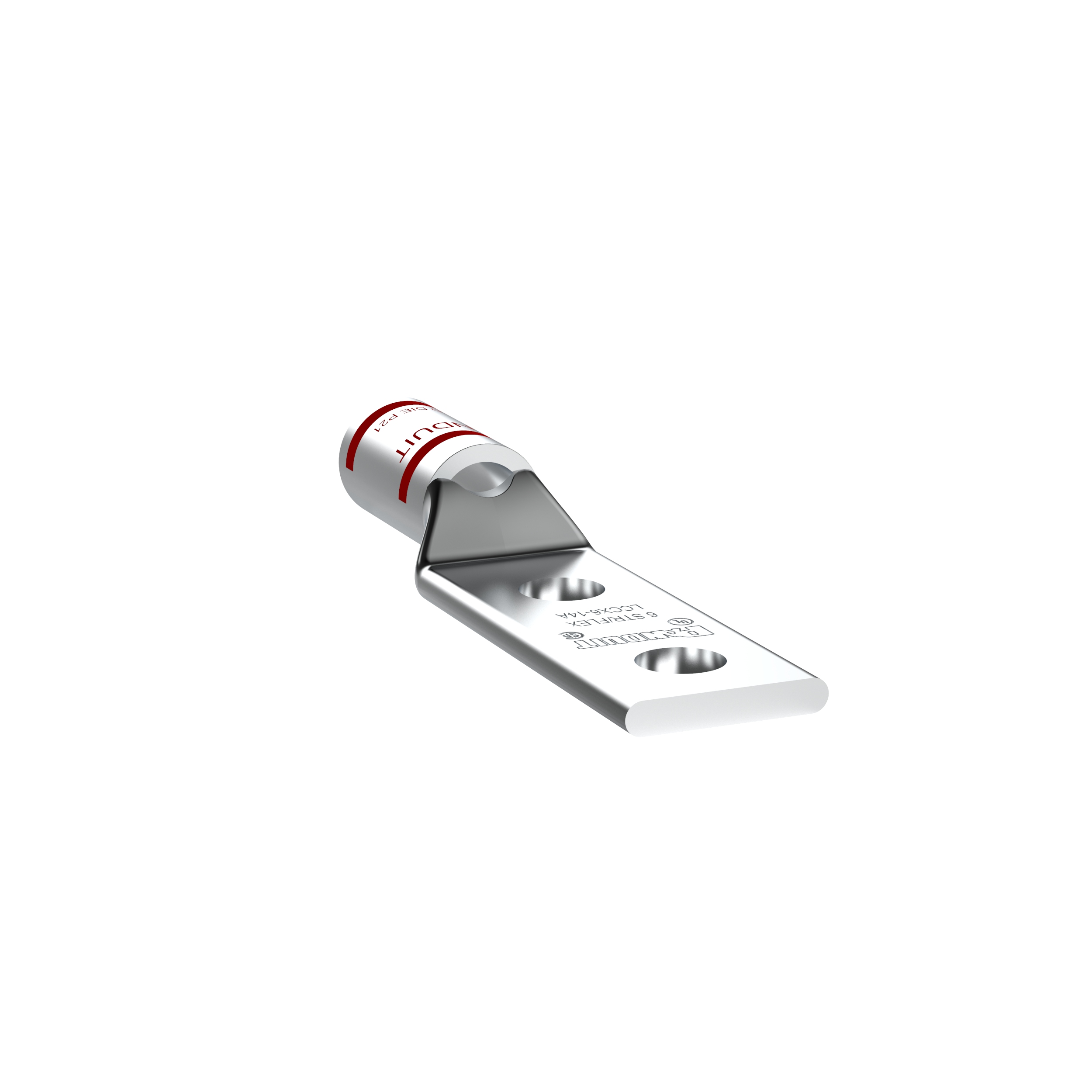 Cosse 8 AWG Cu;2 trous 0,19
