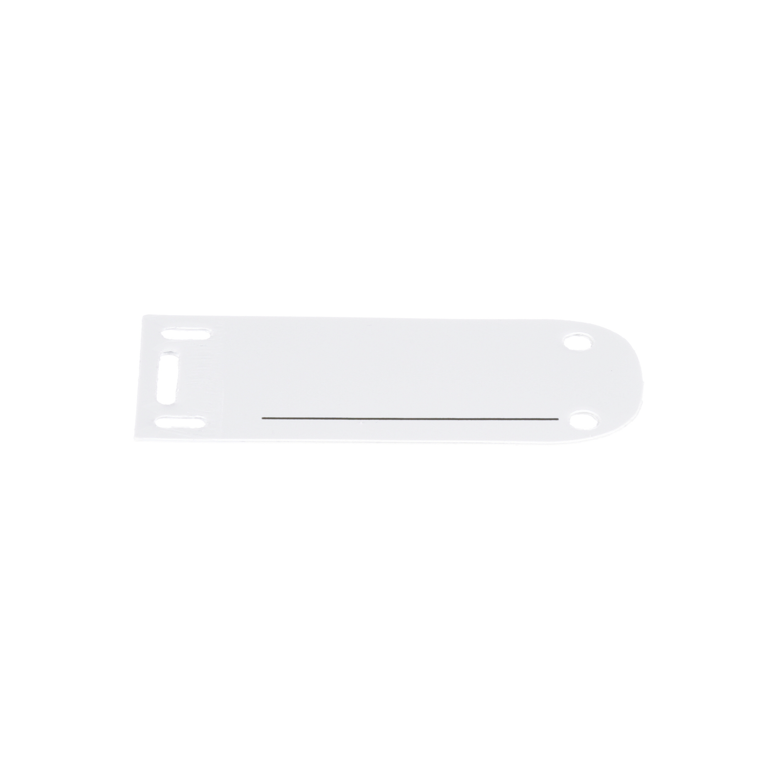 Etiket Tutucu, Kendiliğinden Lamineli Vinil, Beyaz, 33.3x76.2mm, 1 Paket