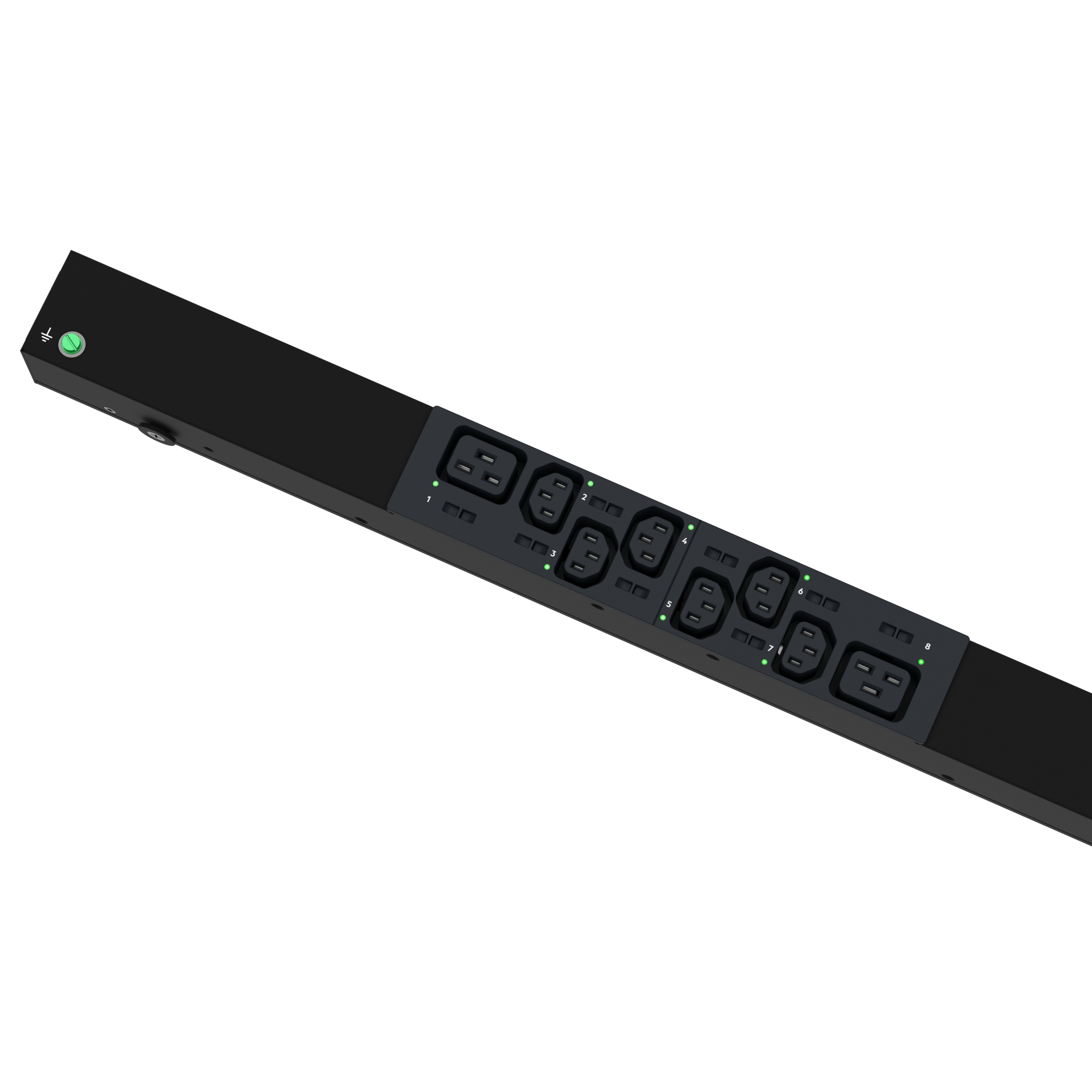 G6 MS Güç Dağıtım Birimi, 16AMP, (20)C13, (4)C19, IEC 60309 2P+E 6h