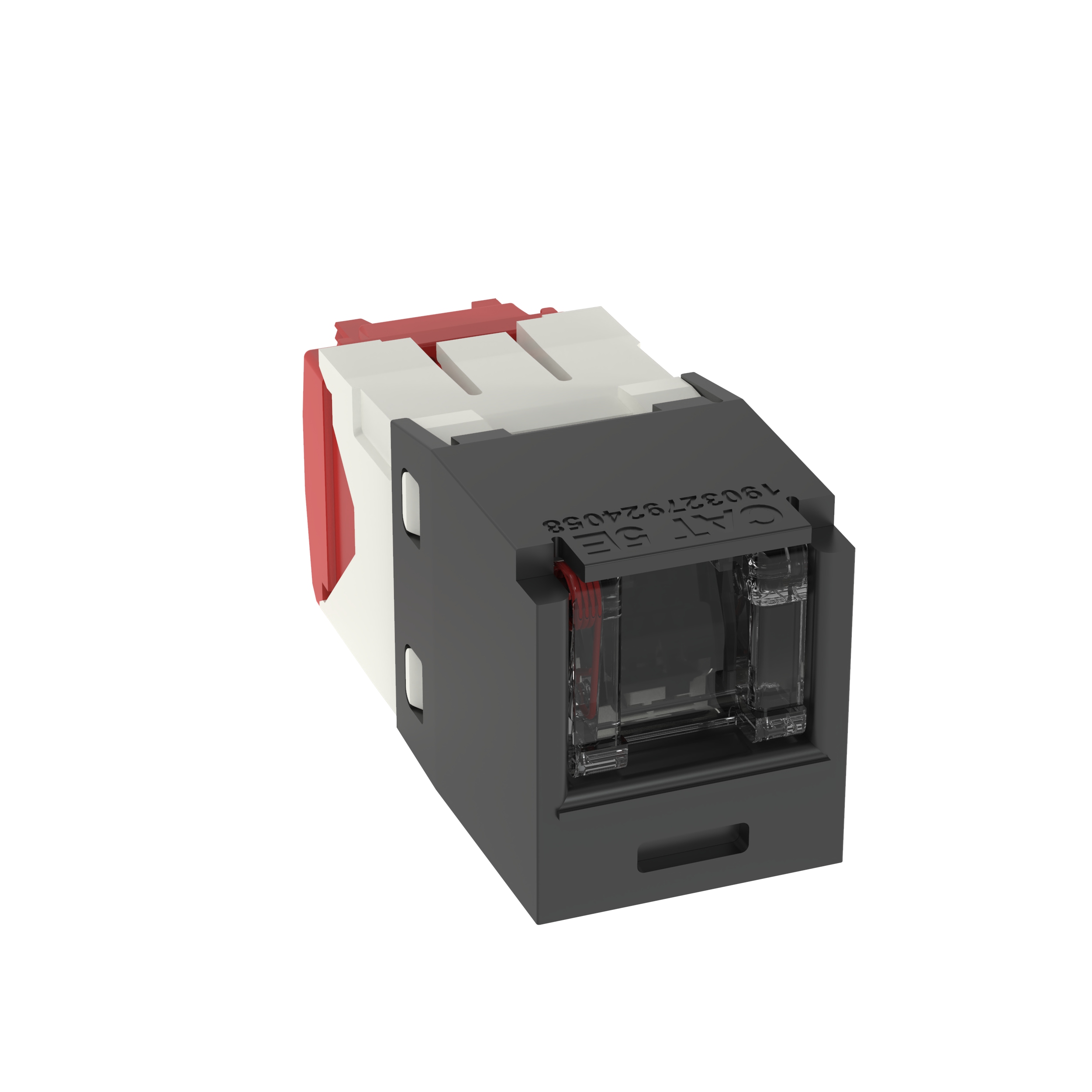 Mini-Com® RJ45 Cat 5e Kapatmalı TG Jak Modülü, BL