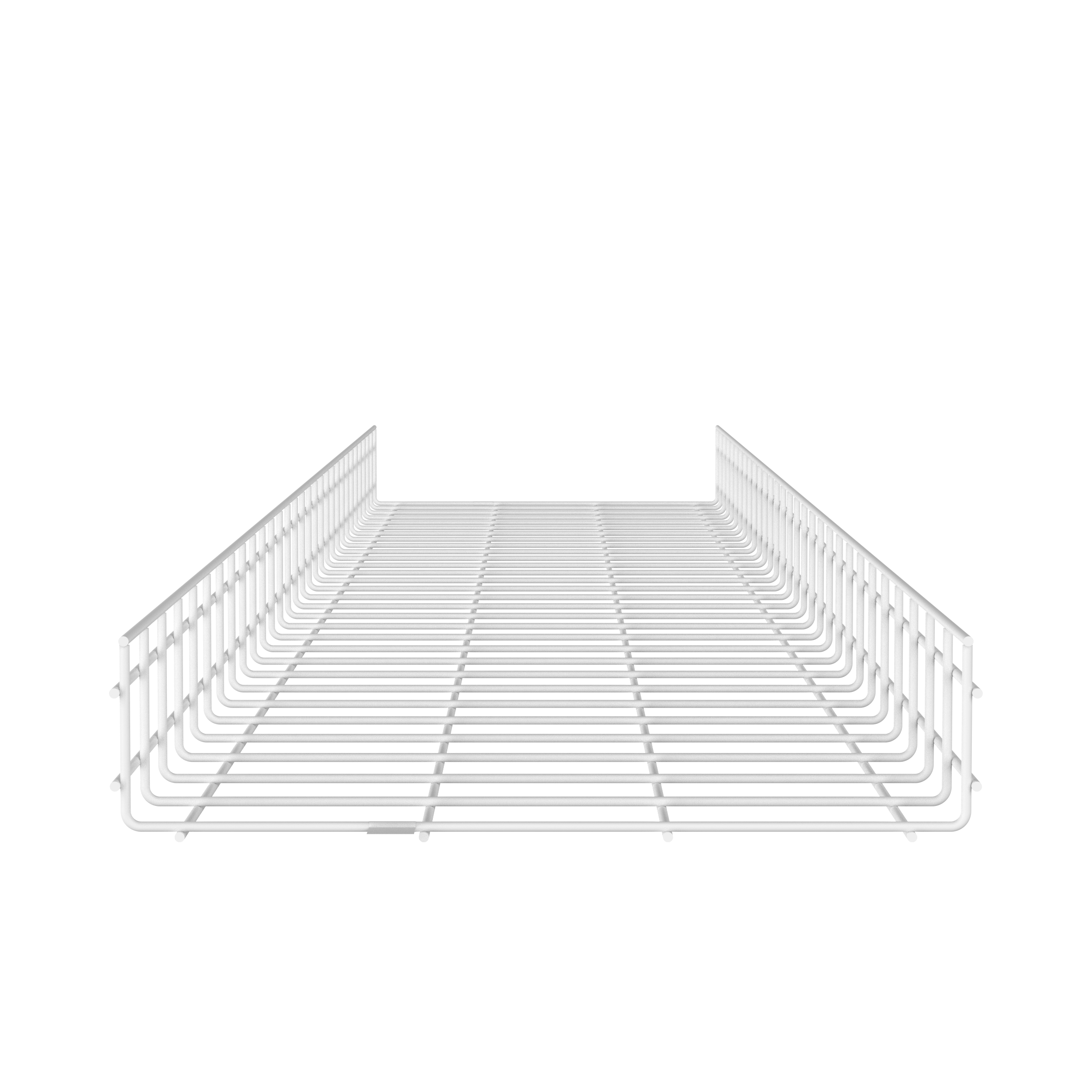Kablo Sepeti 4" Y x 18" G, Beyaz Toz Kaplı