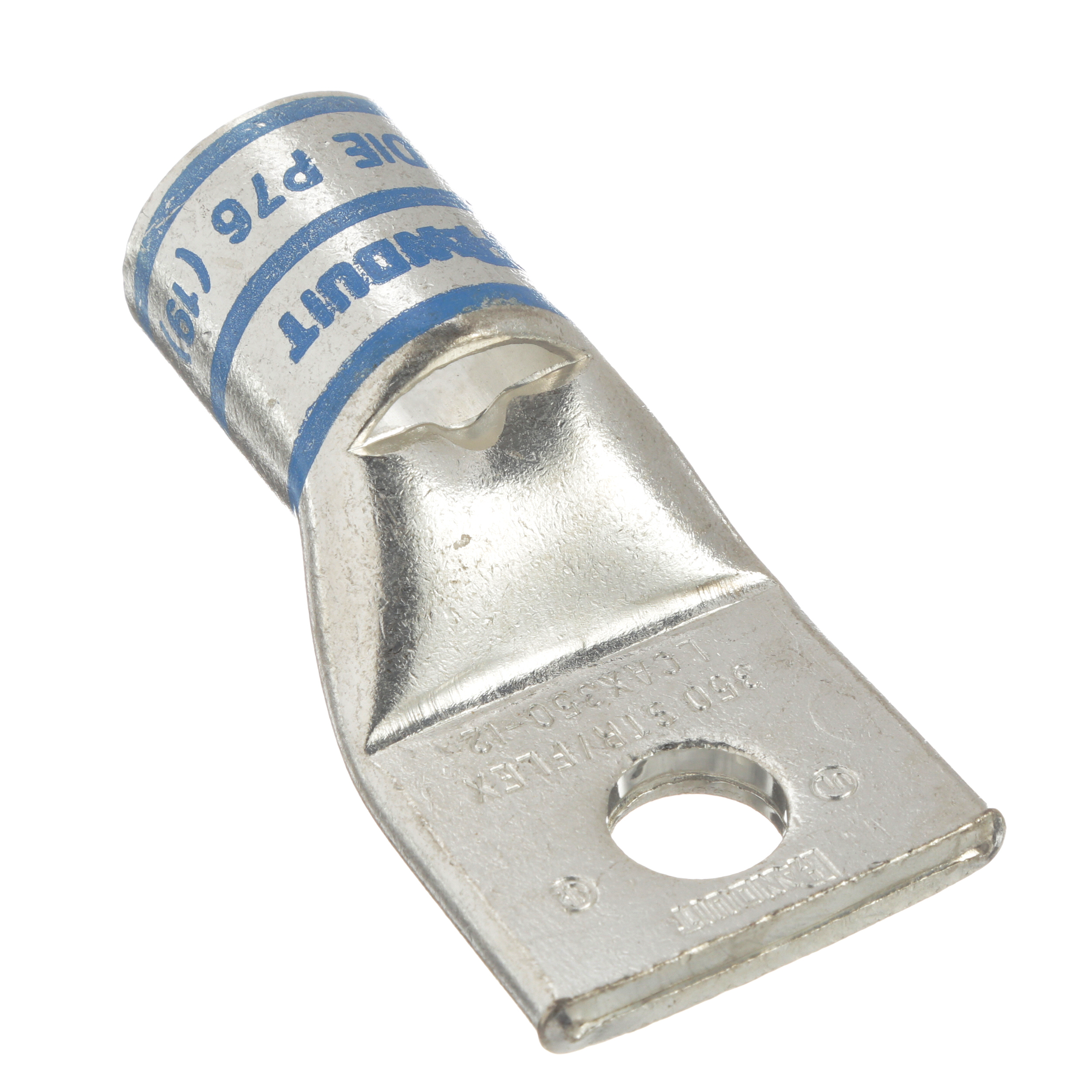 Bağlantı Muhafaza, 350, Kalay Kaplı Bakır, Düz, Tek 12.7mm Somun, Paket 6
