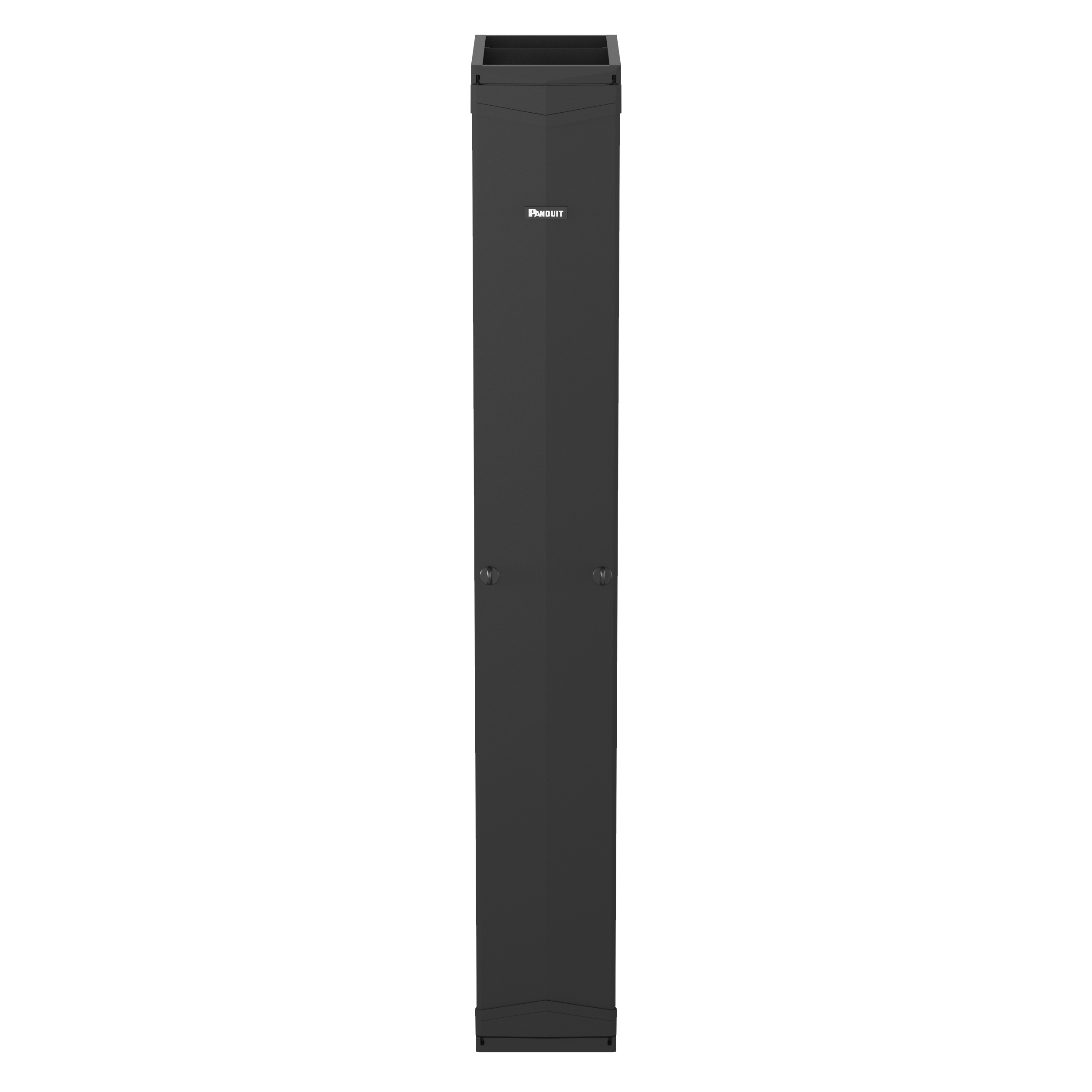PR2V Dikey Çift Taraf Açılır Yönetici, 45RU, 30 cm Genişlik, Siyah