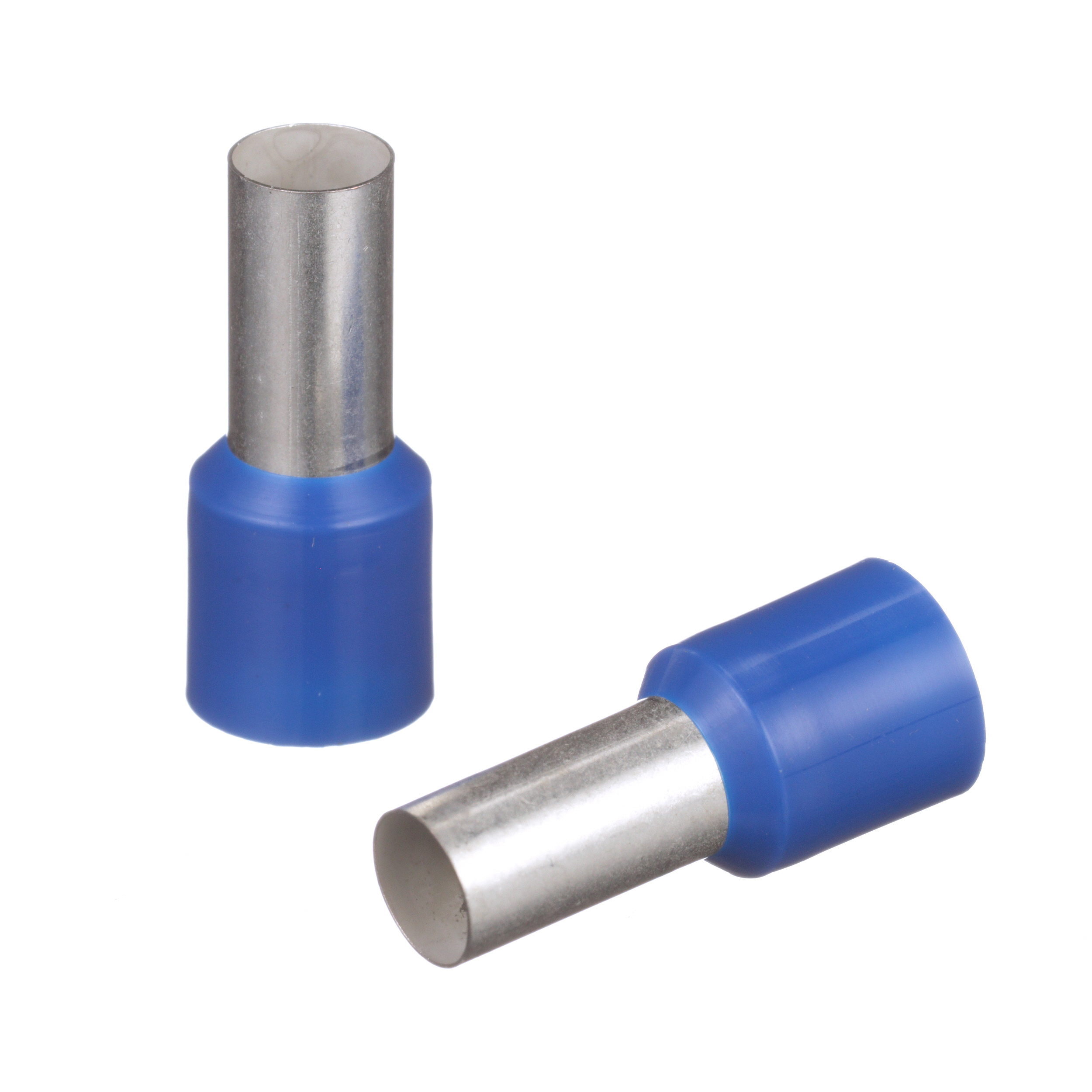 Tek tel crimp manşonları, Polipropilen, 16mm² Kablo, 12mm Pin Uzunluğu, 100'lü Paket