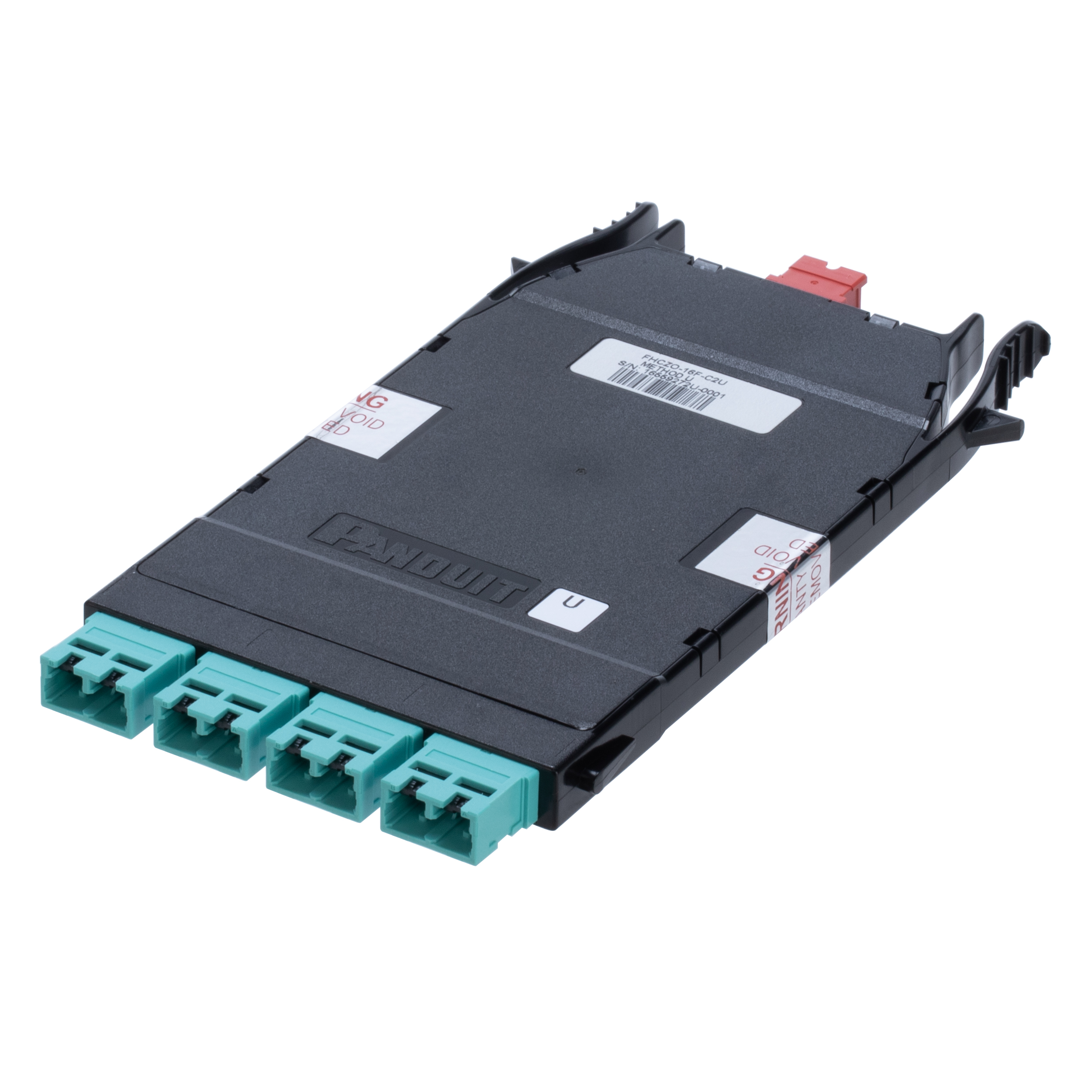 1x24f MPO-CS Fiber Kaset OM4, 16 Fiber, Evrensel, Opt IL