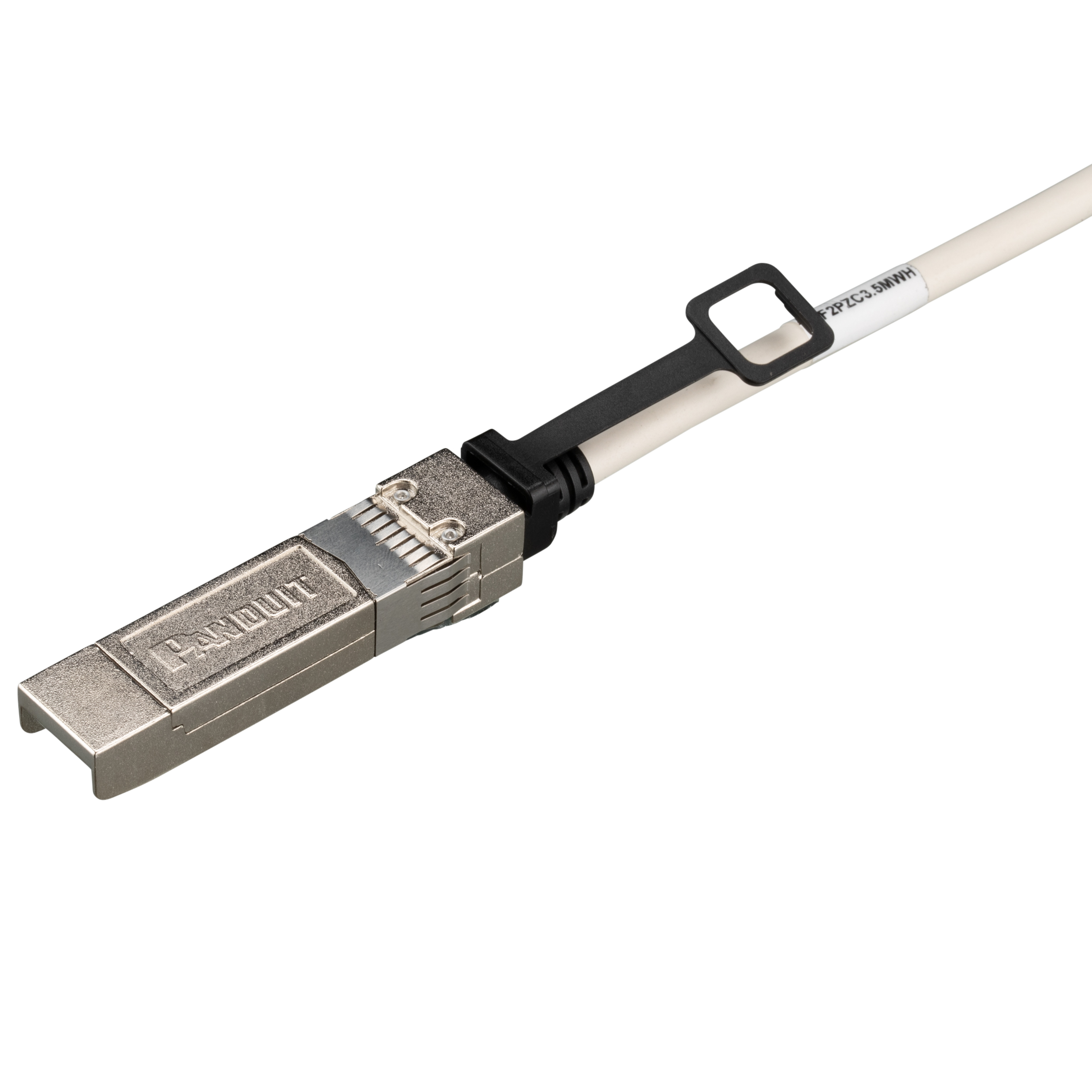 25G SFP28 DAC Assembly, 26AWG, 3.5M, White