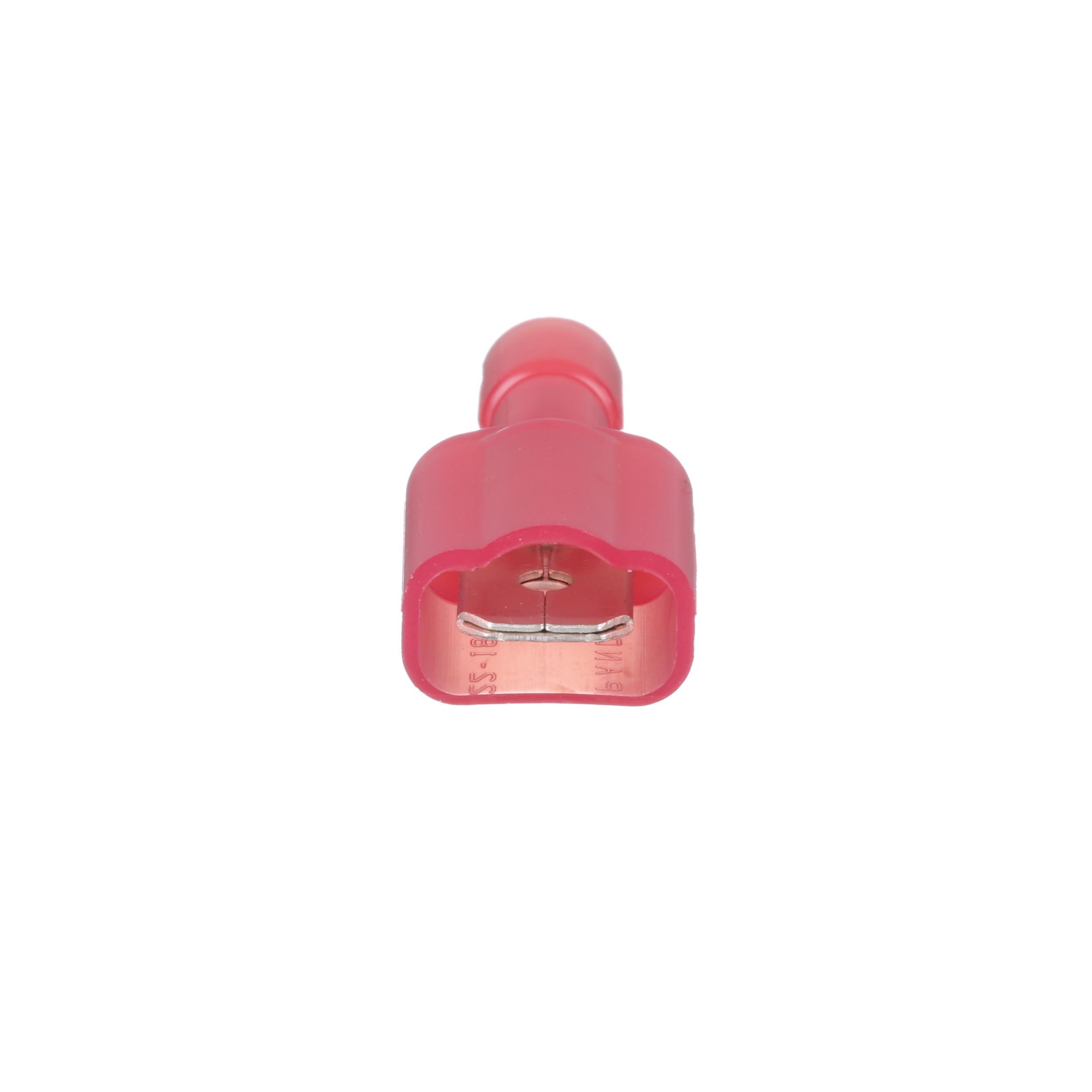 Clips isolés;6,35×0,8;rouge