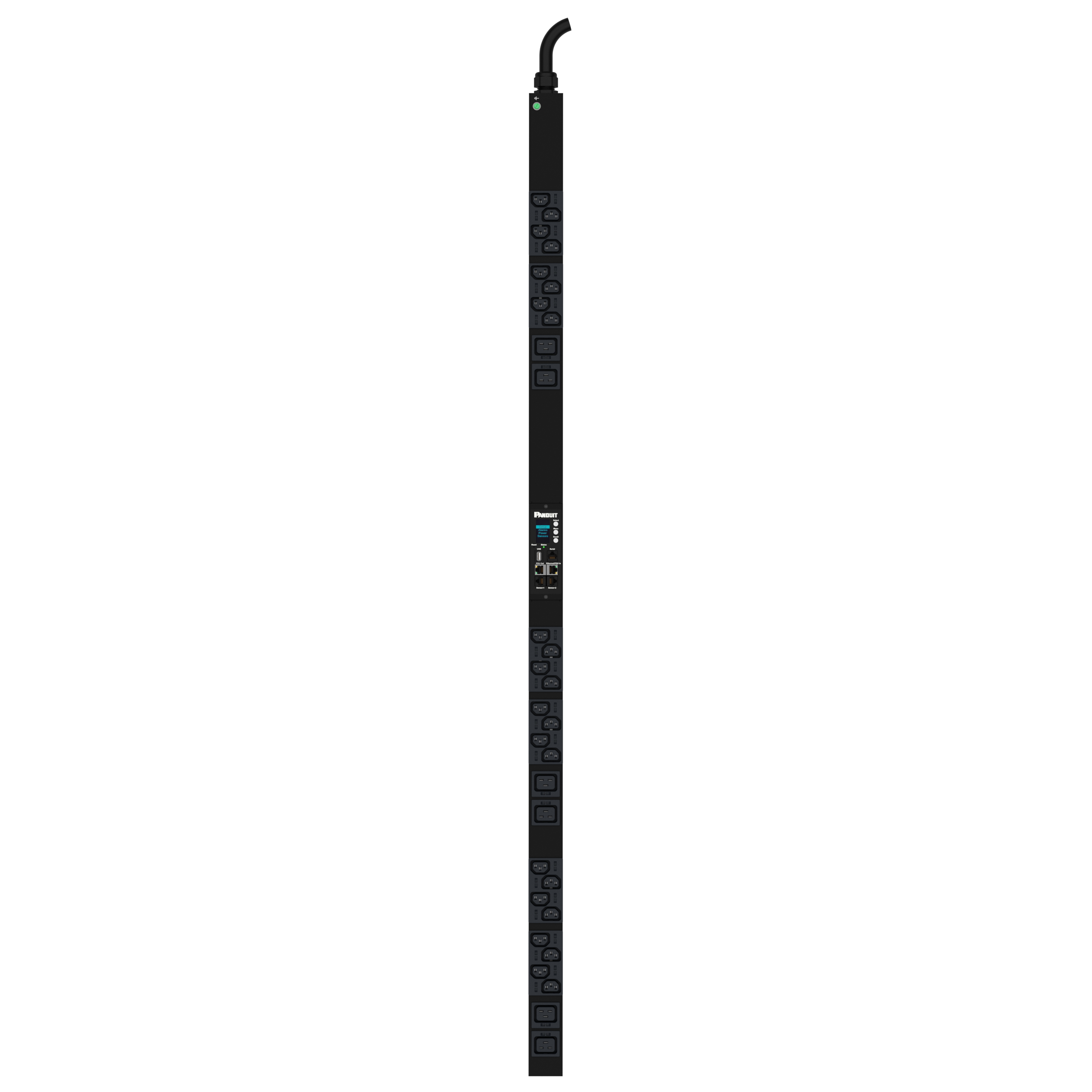 G6 MI PDU, 16AMP, (24)C13, (6)C19, IEC 60309 3P+N+E 6h