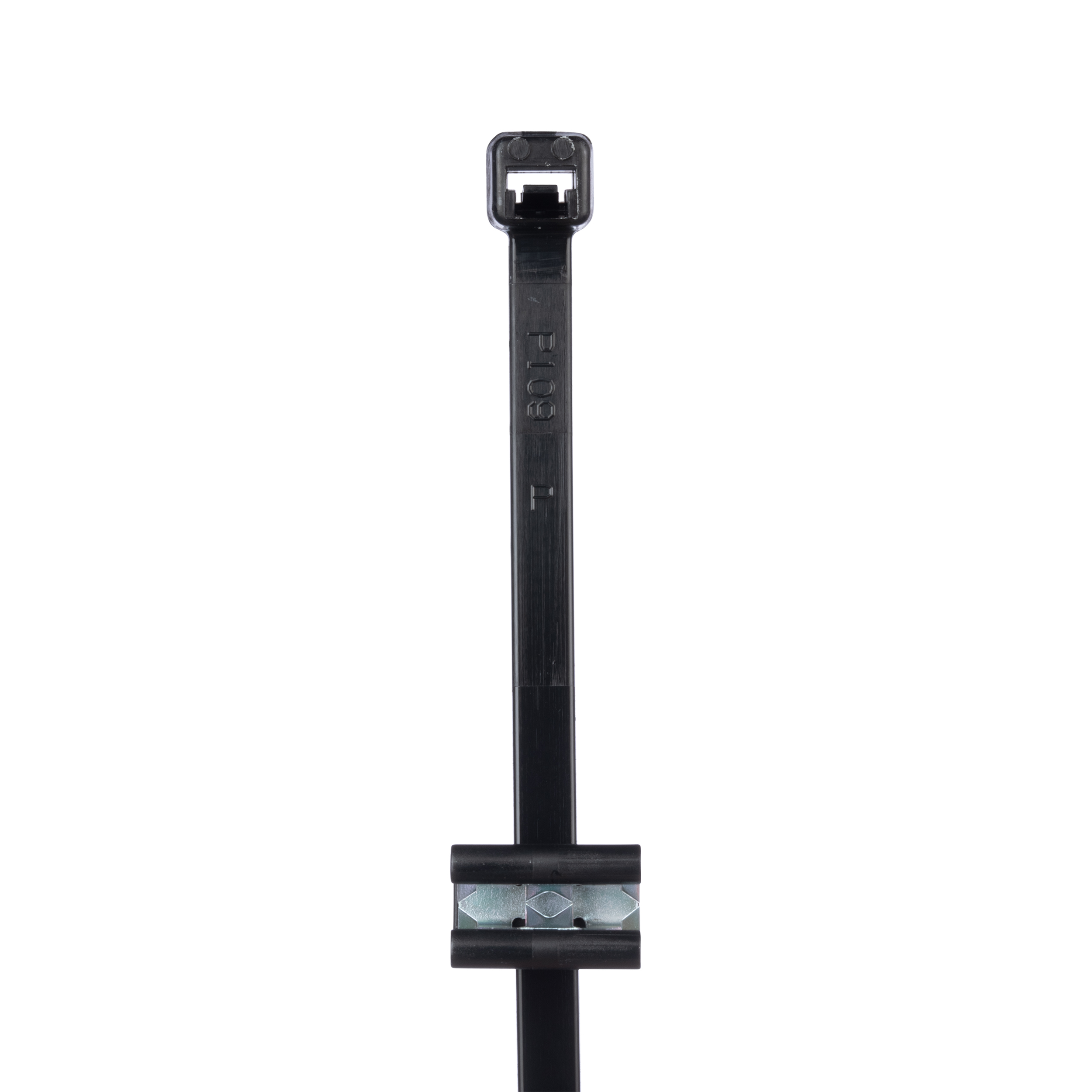 Kenar Klipsi/Kablo Bağı (Üst), Siyah, Yüksek Isı/UV PA6.6, 0.7-3mm, 0°, 500'lü Paket