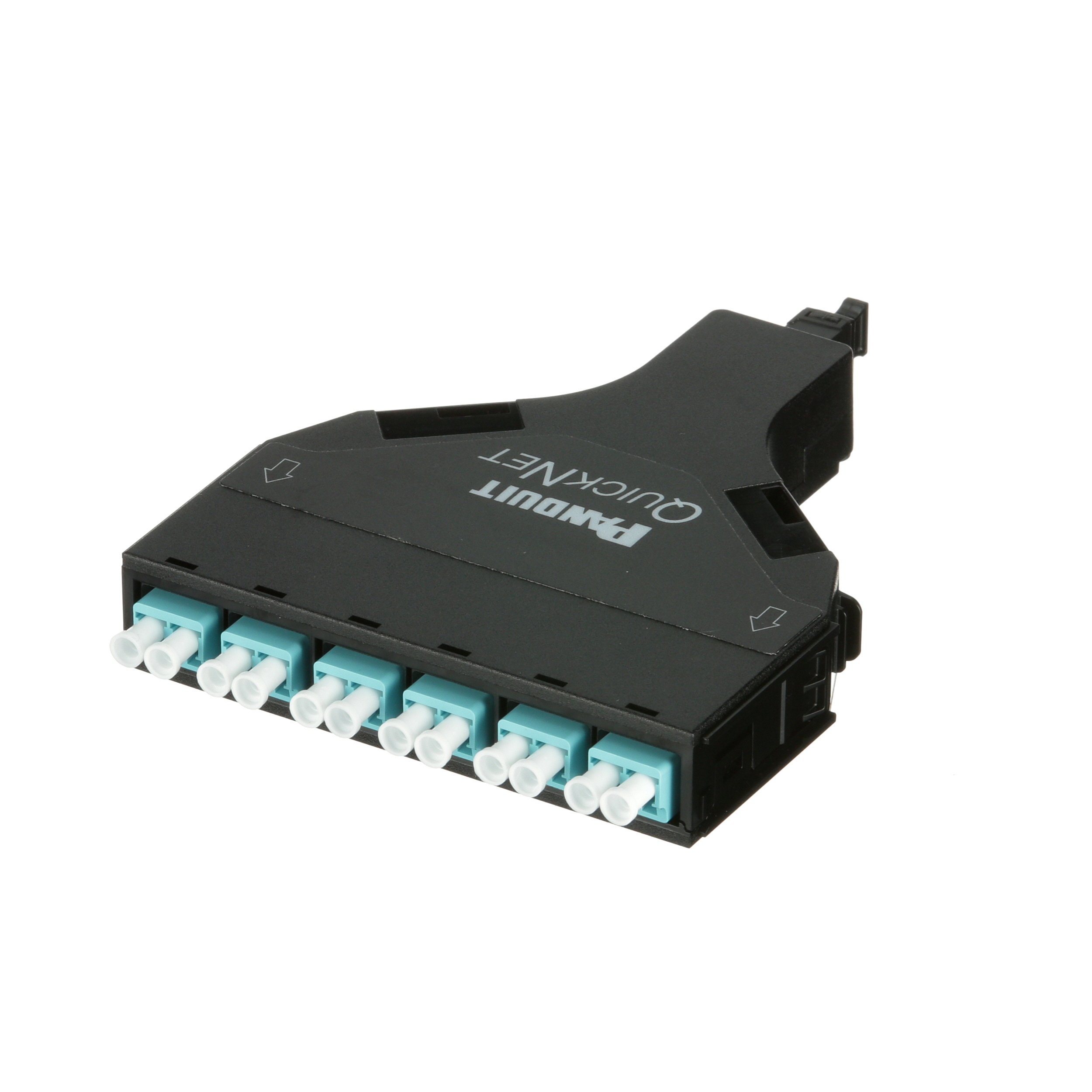 QuickNet™ SFQ MPO-LC Kaset, OM4, 12 Fiber, Yöntem A