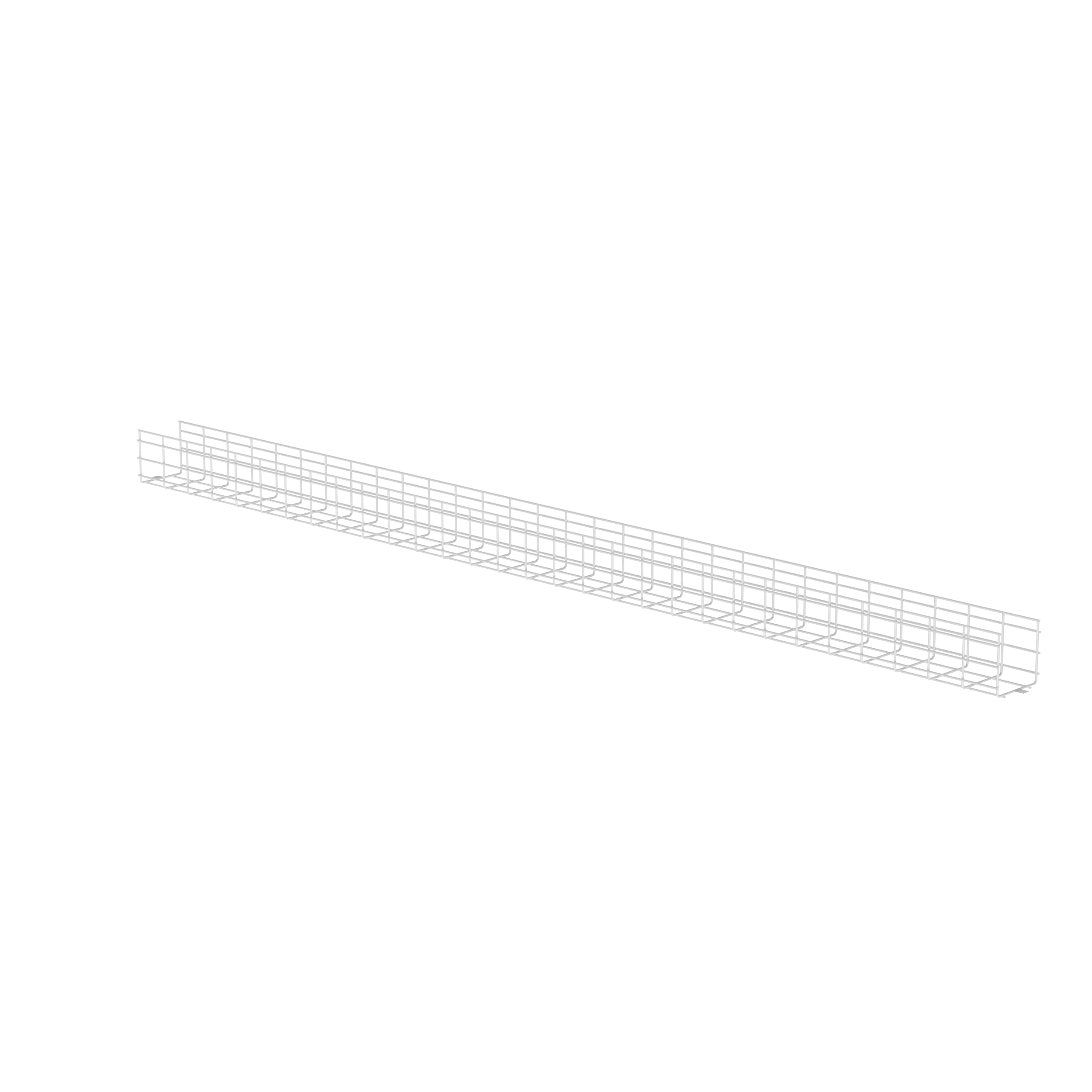 Kablo Sepeti 6" Y x 6" G, Beyaz Toz Kaplı