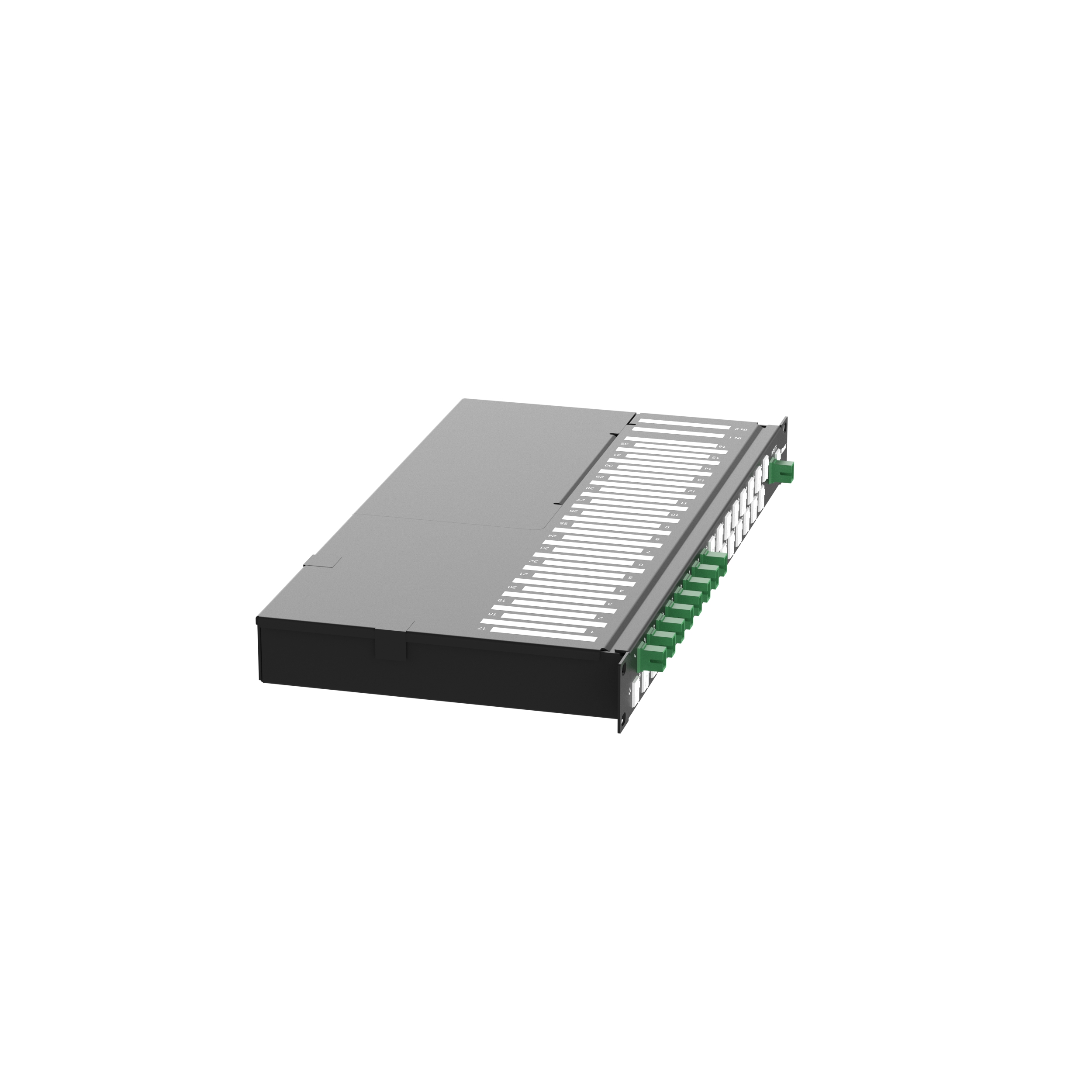 1 RU PON Bölücü Kaseti, 1 x 8 SC-APC to SC-APC