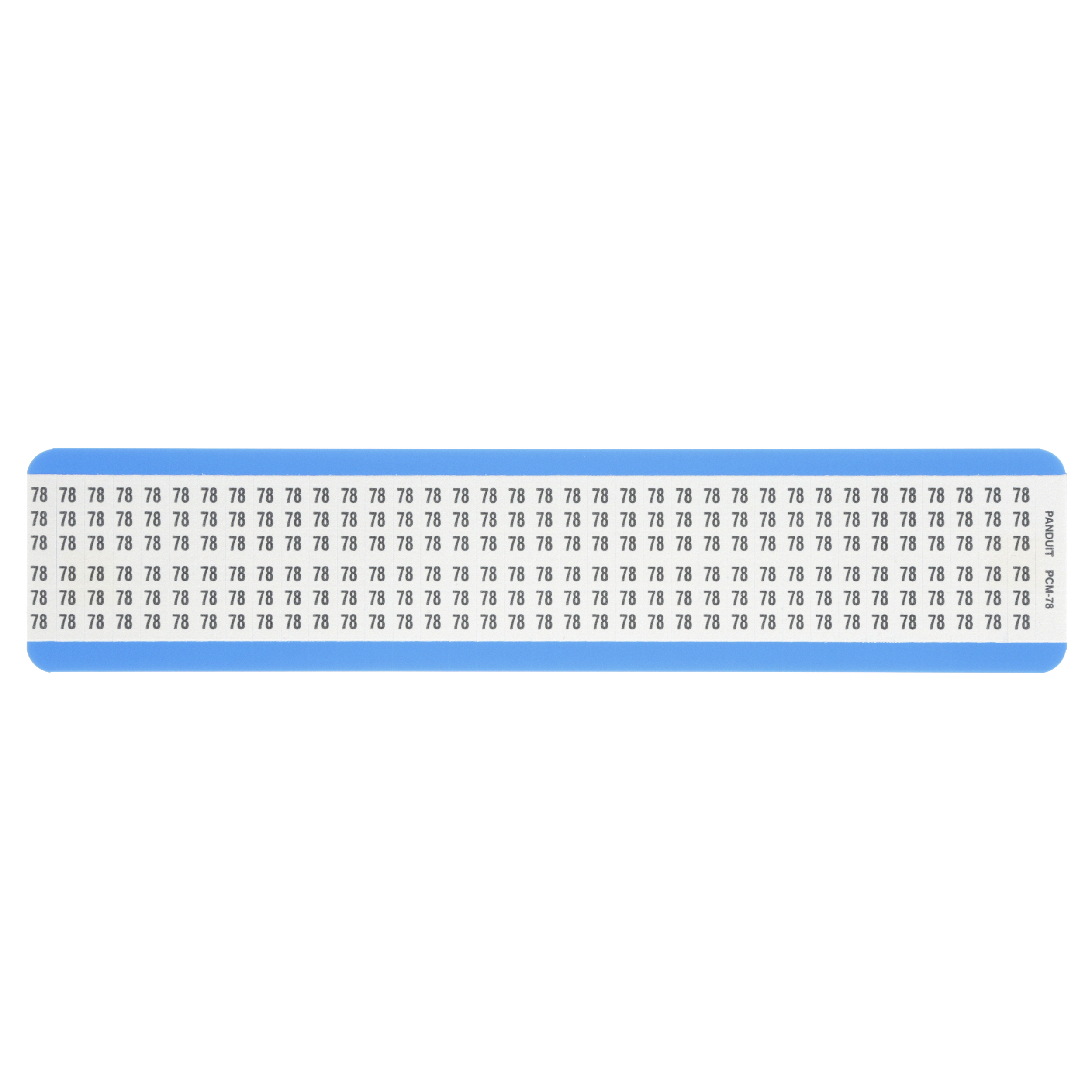 Ön Yazdırılmış, Genişlik .25" Uzunluk 1.5", 78, LEJANT, 25'li Paket