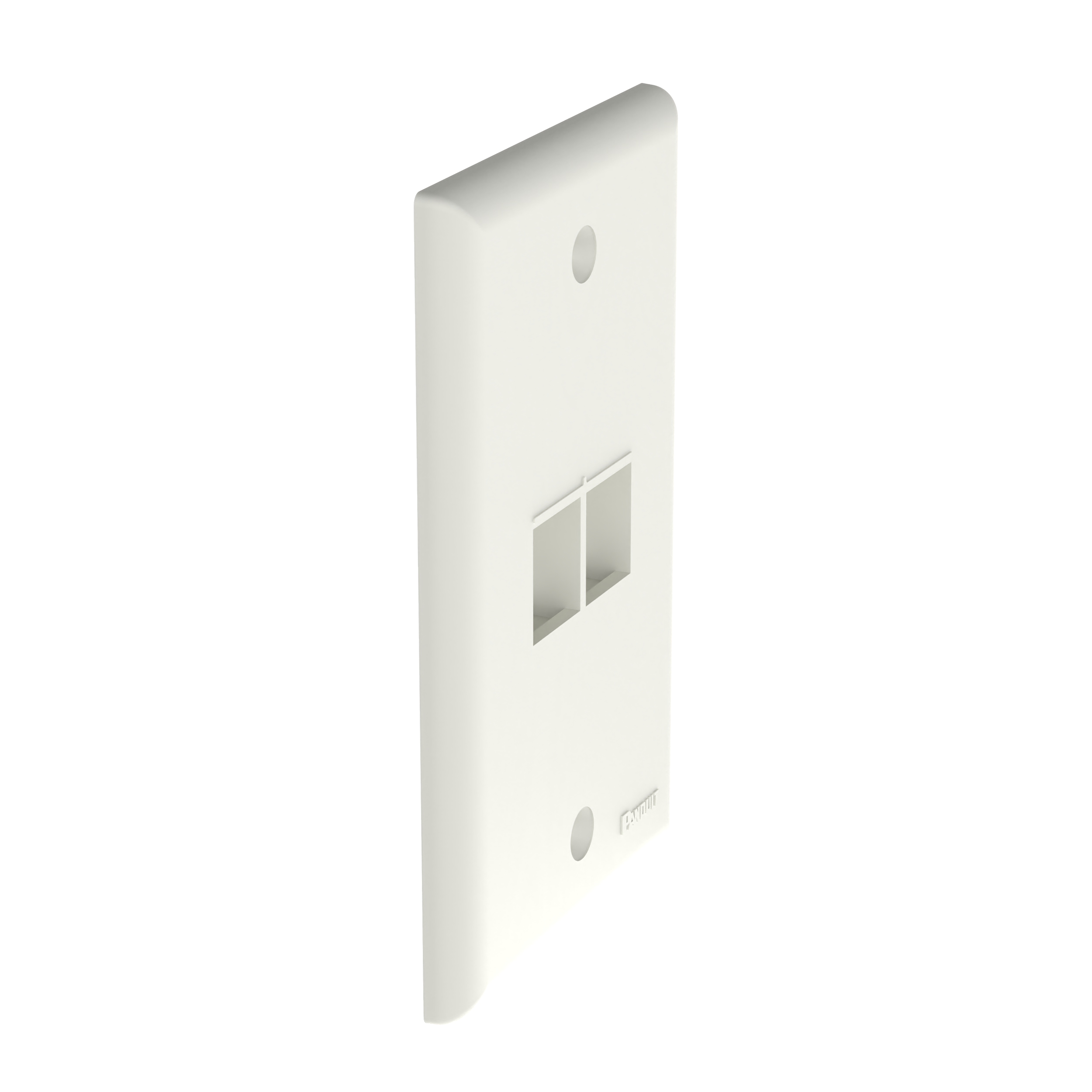 NetKey® Yüz Levhası, 2 Port, Açık Beyaz