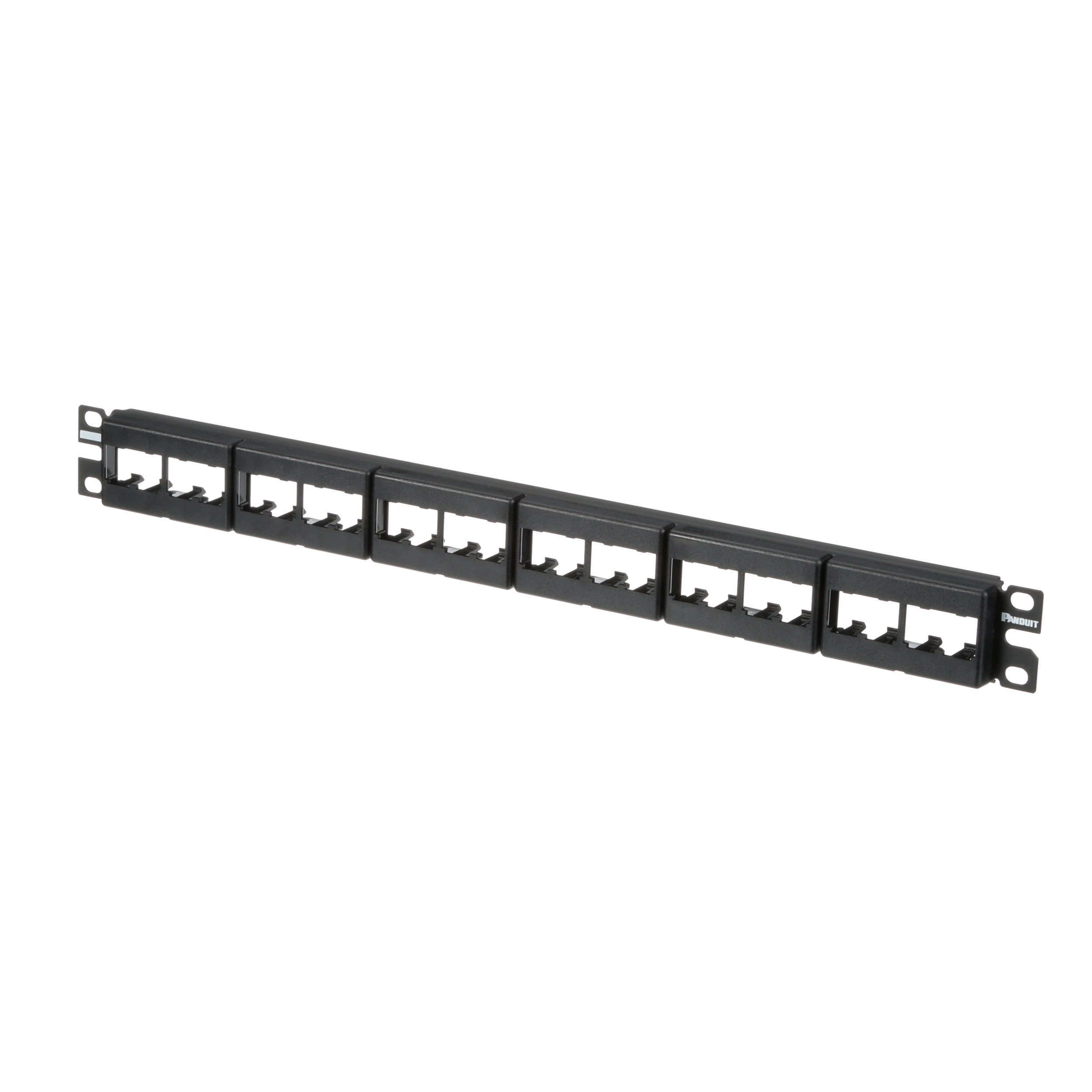 Mini-Com® Yama Paneli, 24 Port, 1 RU, BL