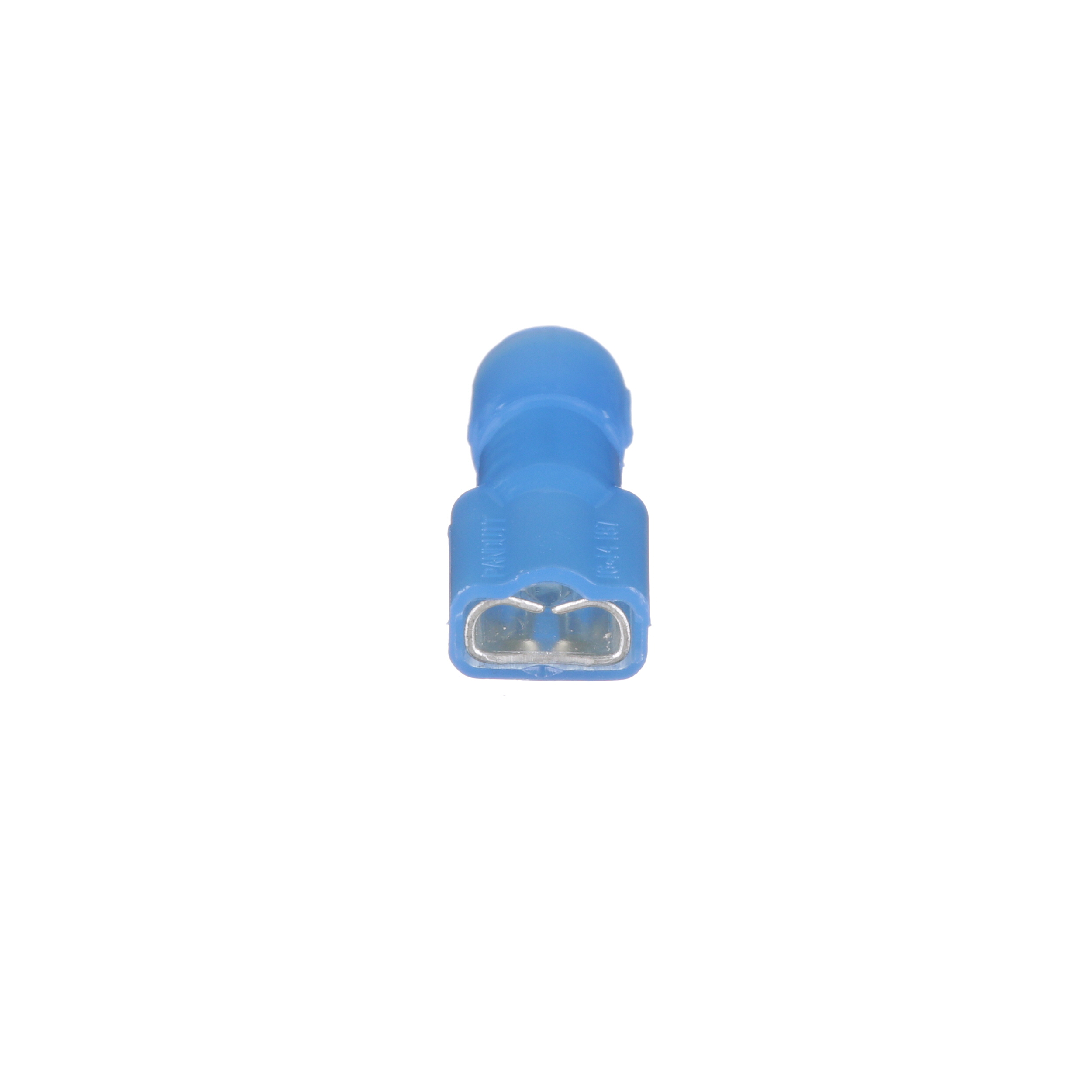 Dişi kesici terminal, naylon yalıtımlı, 16-14 AWG, .187 x .032 tab, huni girişi, 100'lü paket