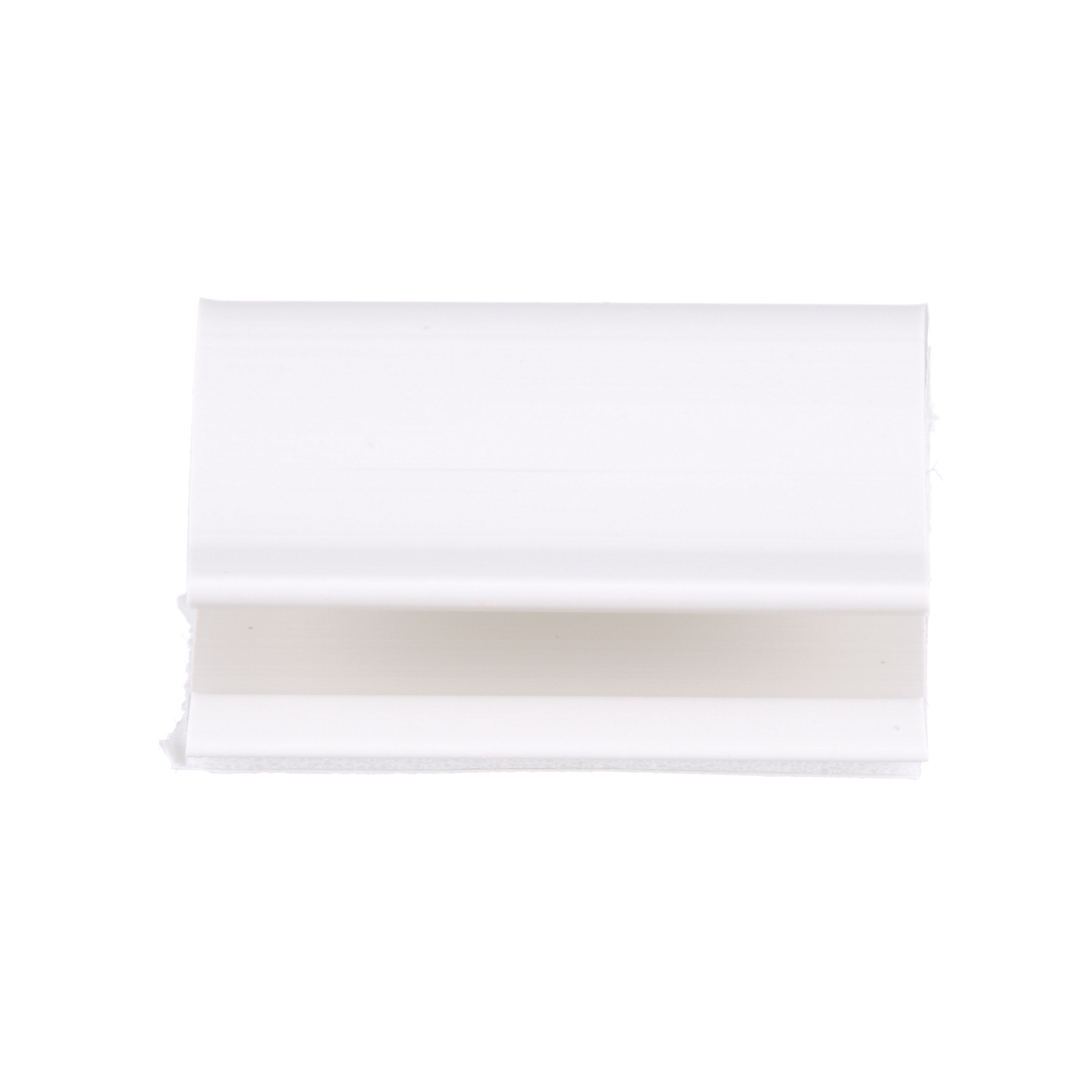 Cord Clip, Hi Temp Adh., Two Bundles, WH,PK100