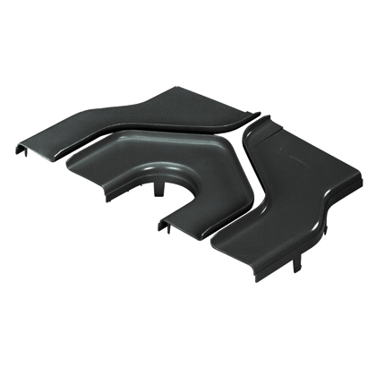 FiberRunner® 12" x 4" to 6" x 4" Y-Transition Reducer Cover