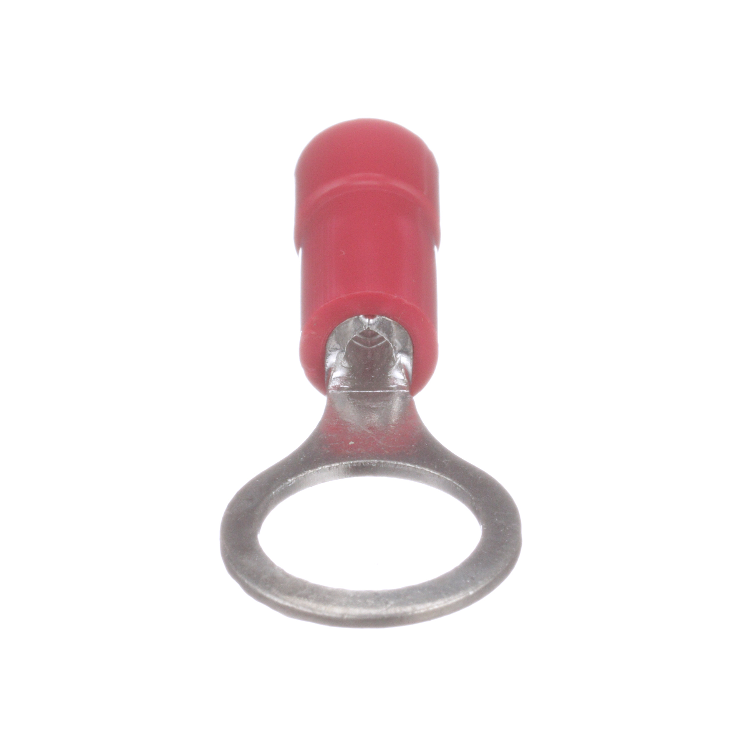 Halka Terminal, Kırmızı, Vinil, 5/16" Somun, 0.5-1.5mm² Kablo, 1000'li Paket