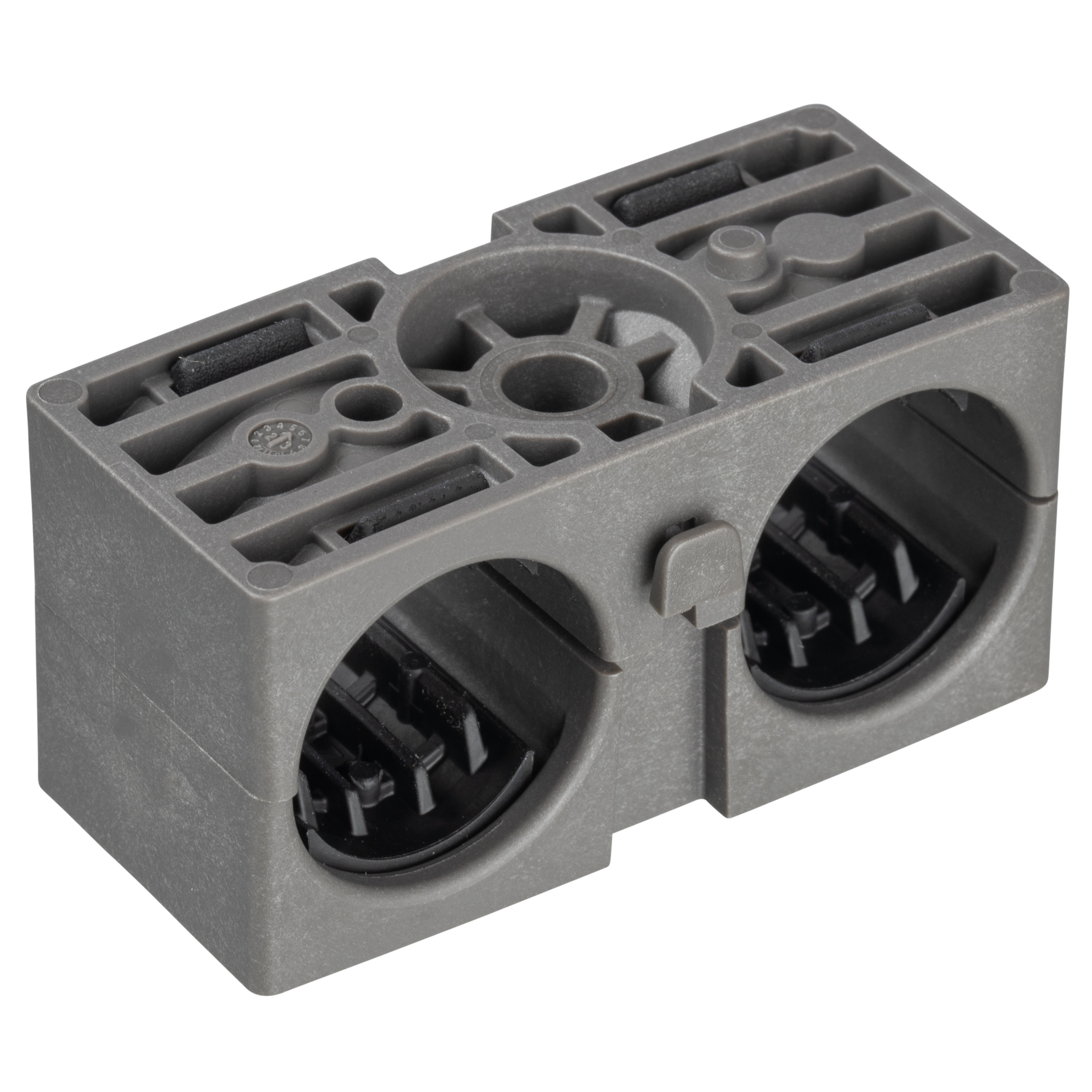 Panduit HV23CC2 Kablo Kelepçesi, 2 pozisyonlu, gri