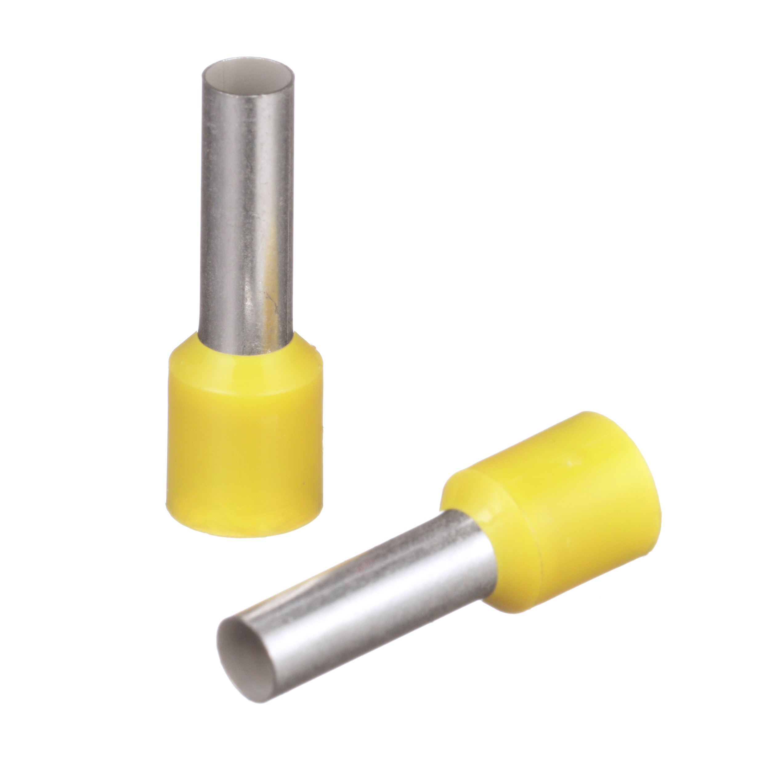 Ferrule pré-isolée;6mm²;jaune