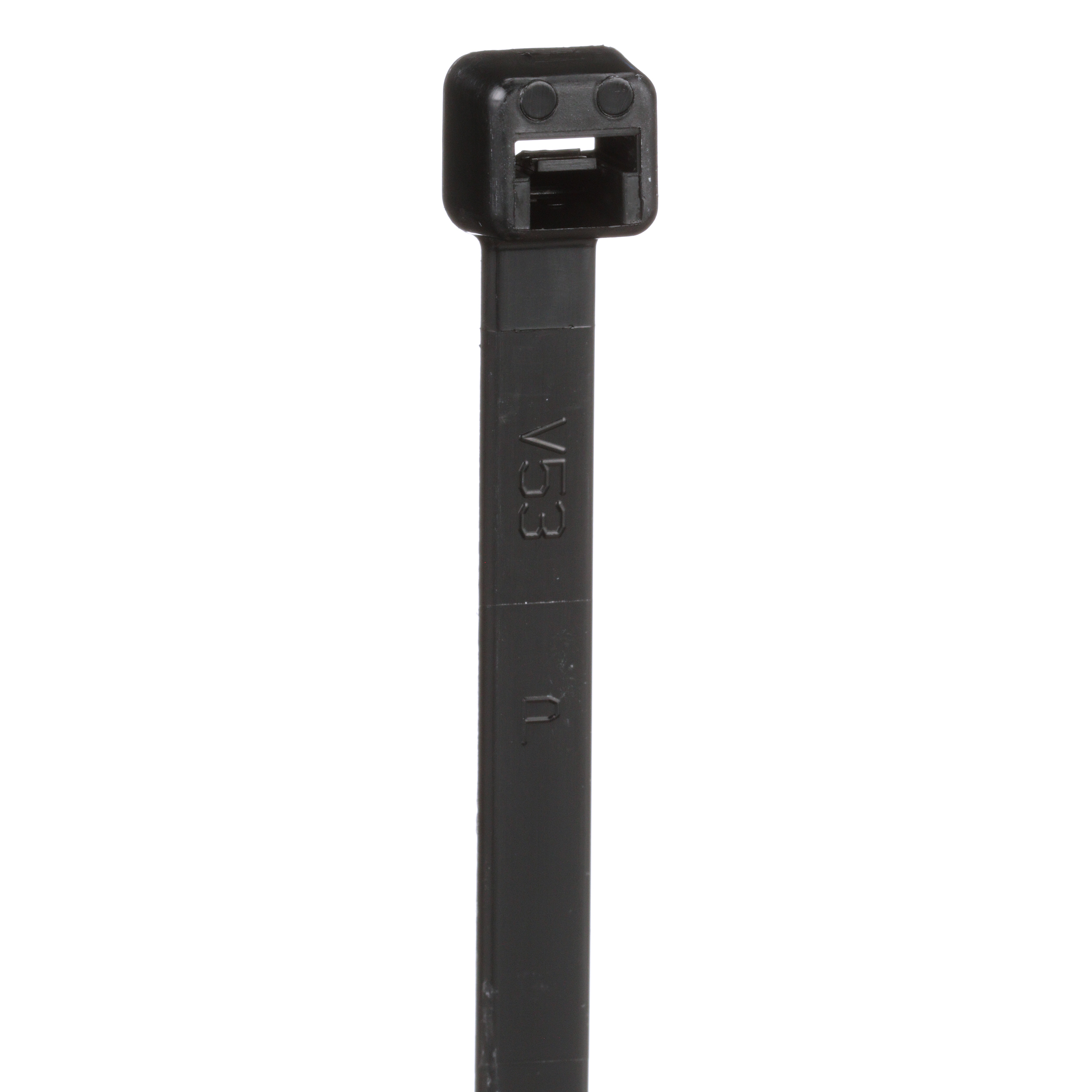 Kablo Bağı, Askeri Standart, Siyah, UV PA6.6, 188x4.8mm, 222N, Paket 1000