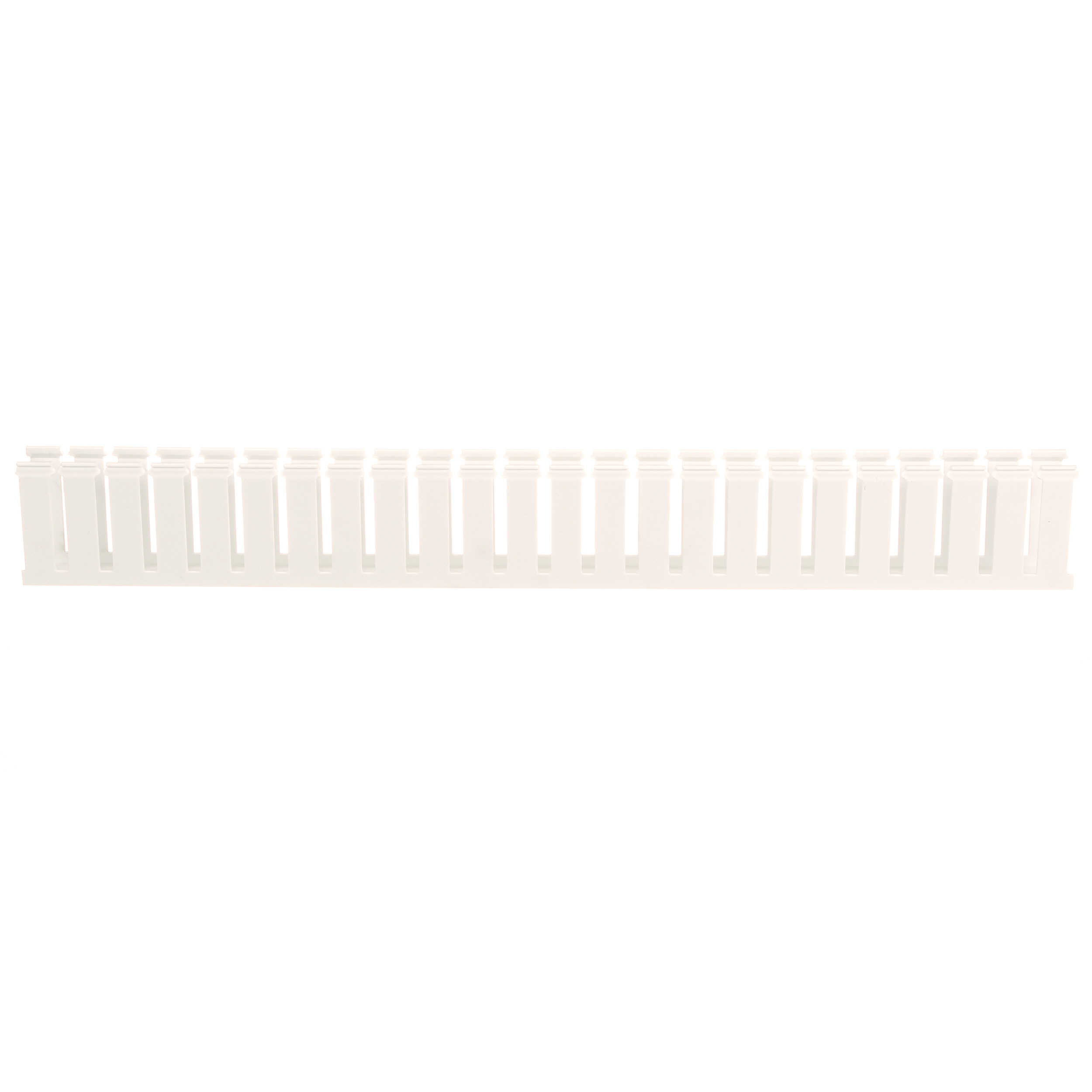 Slotted Duct, PVC,1X3X6',WHT