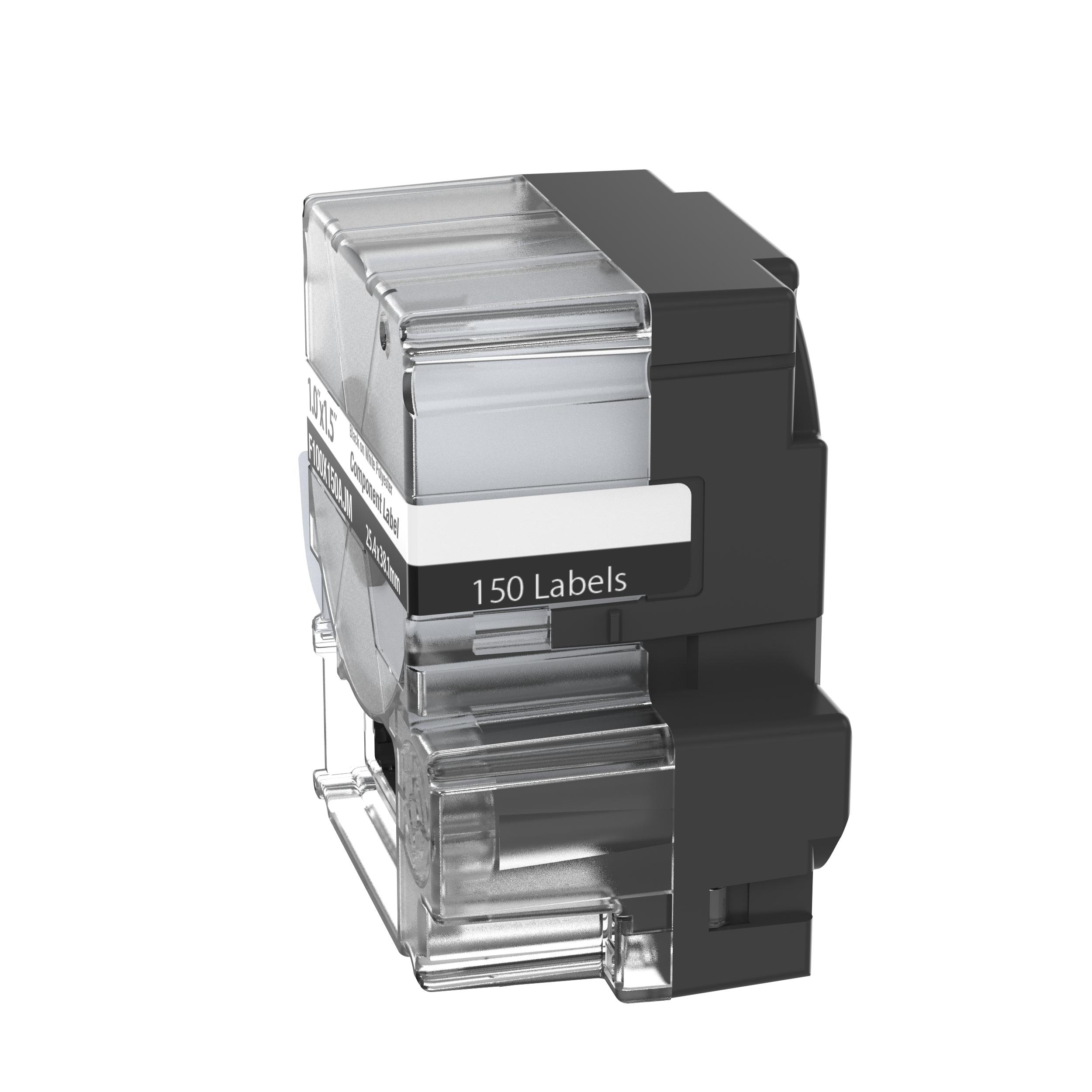 PXE Cassette, Flag Label, Polyester, 1.00" x 1.50"