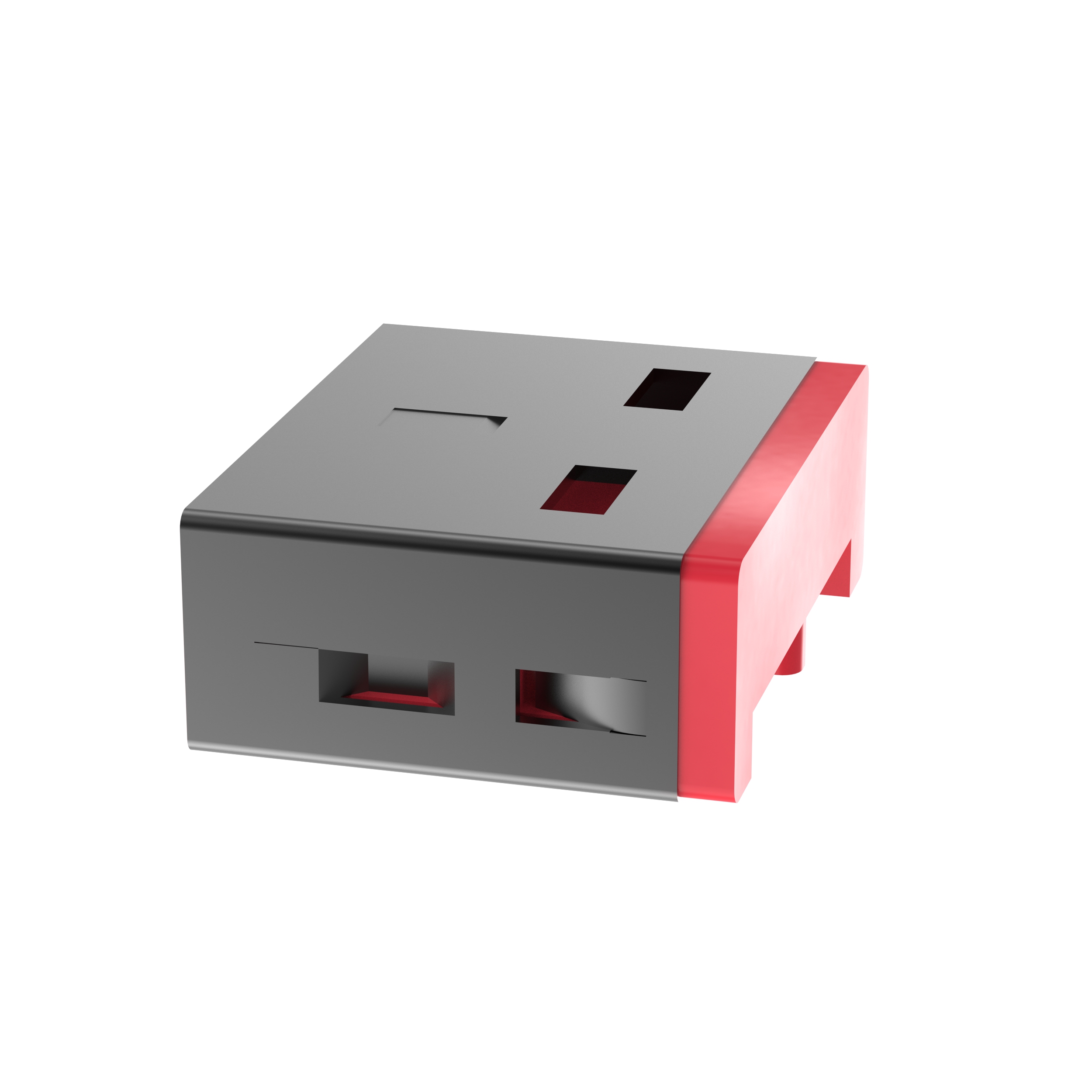 Smartkeeper USB Type A Blockout Device, Red