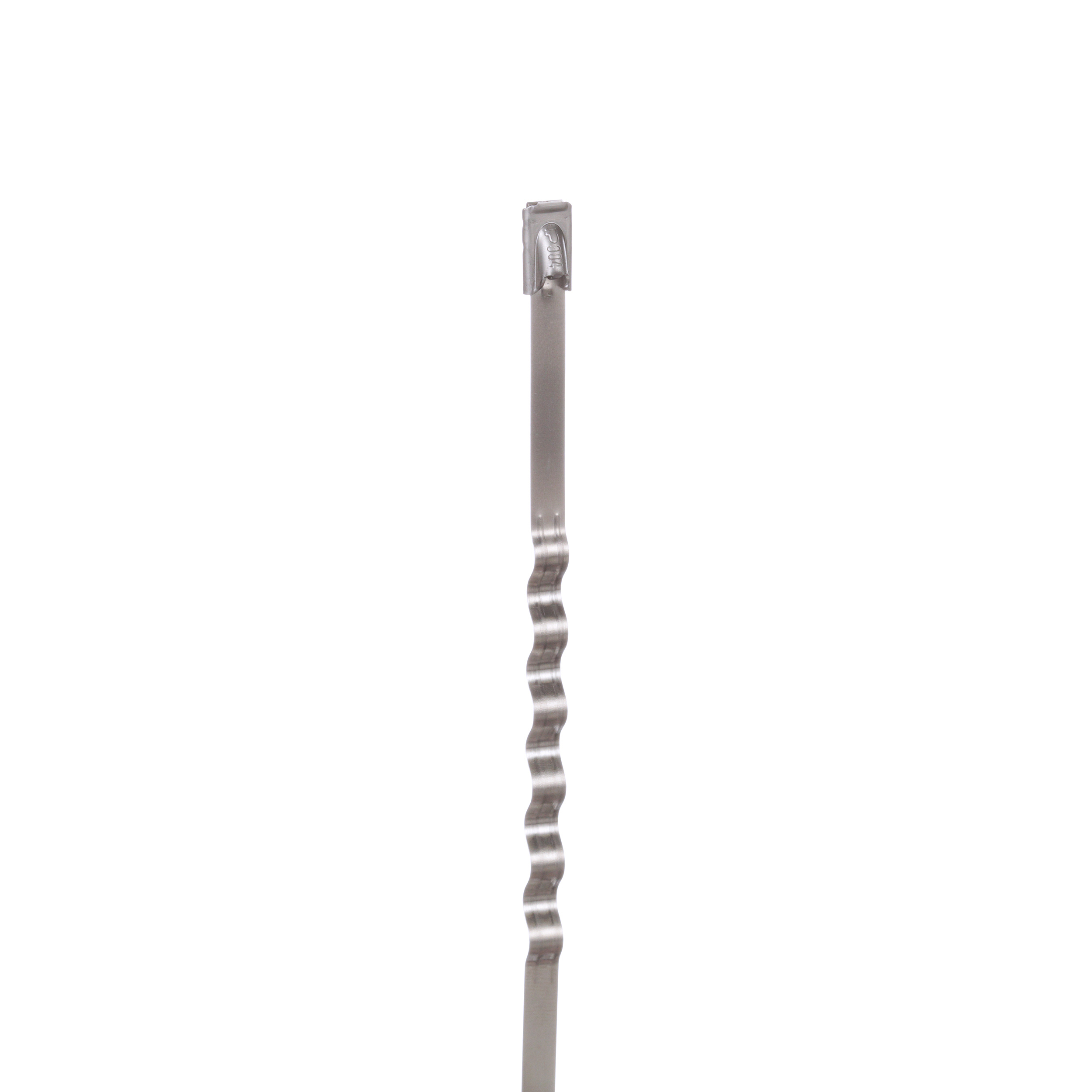 MLT Wave Kablo Bağı, 304 Paslanmaz Çelik, Standart, 20.5 (521mm), .010 (.25mm) kalınlık, 50'li Paket