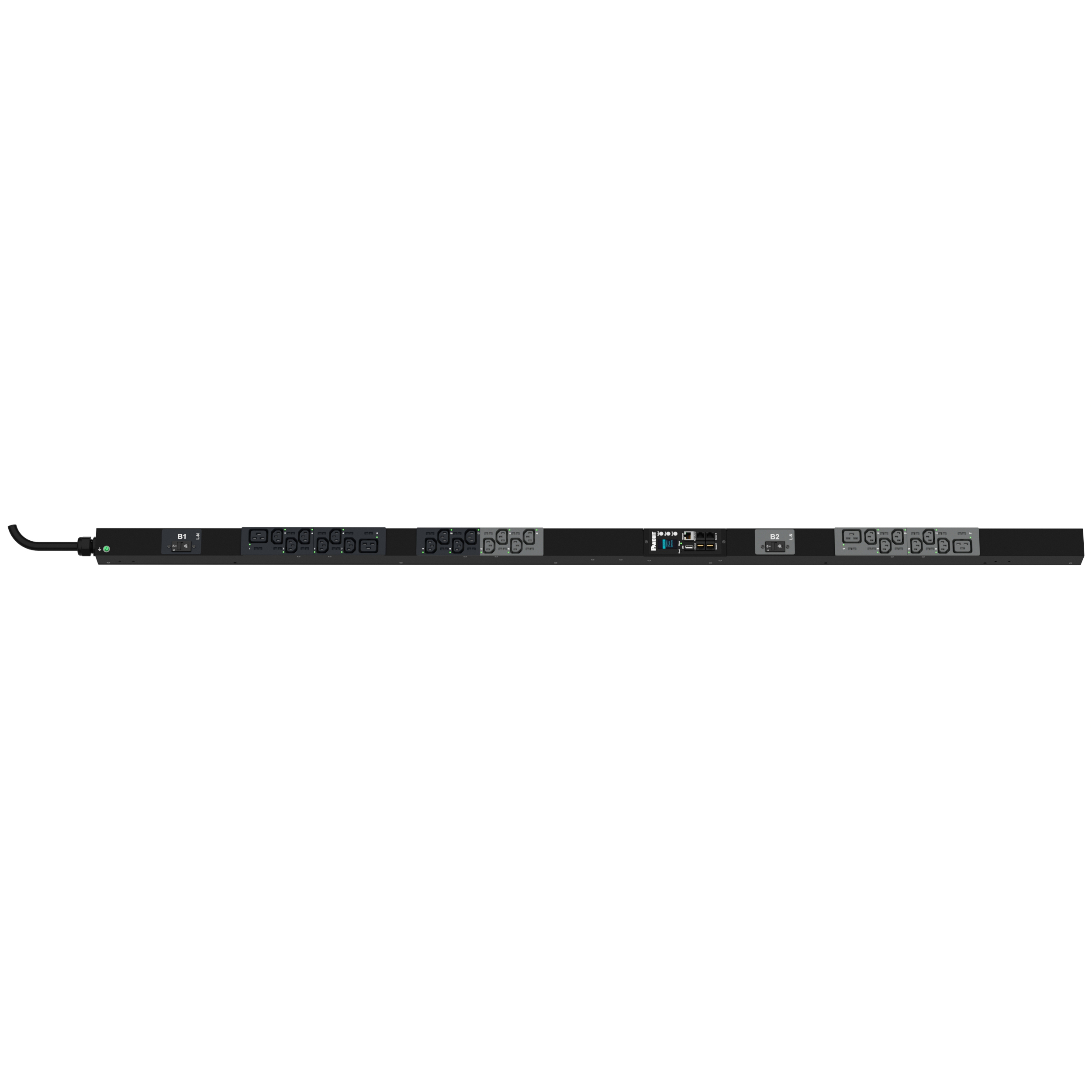 MS PDU, 32 Amper, 230 Volt, (20)C13, (4)C19, (IP44)