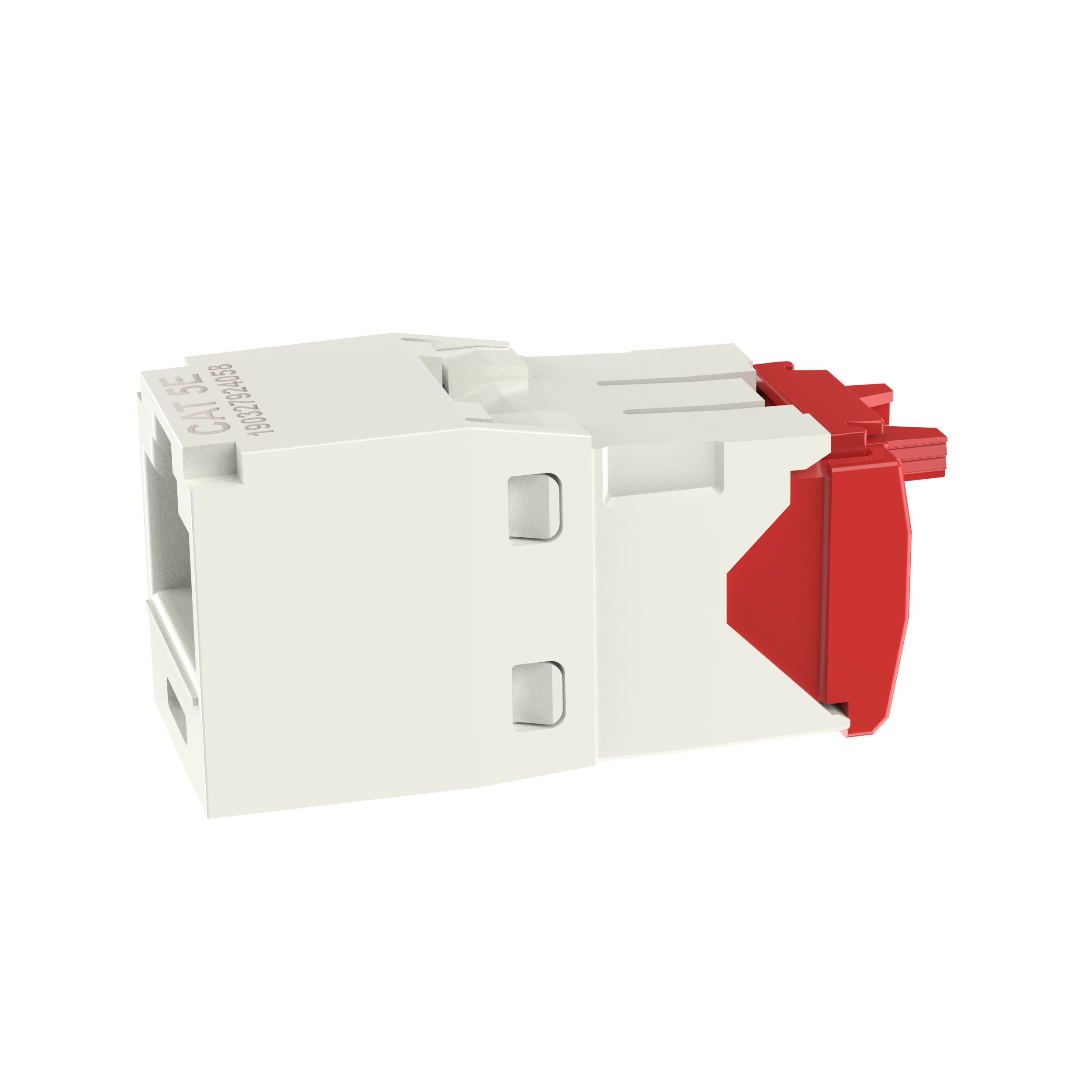 Mini-Com® UTP RJ45 Cat 5e TG Jack Module, IW