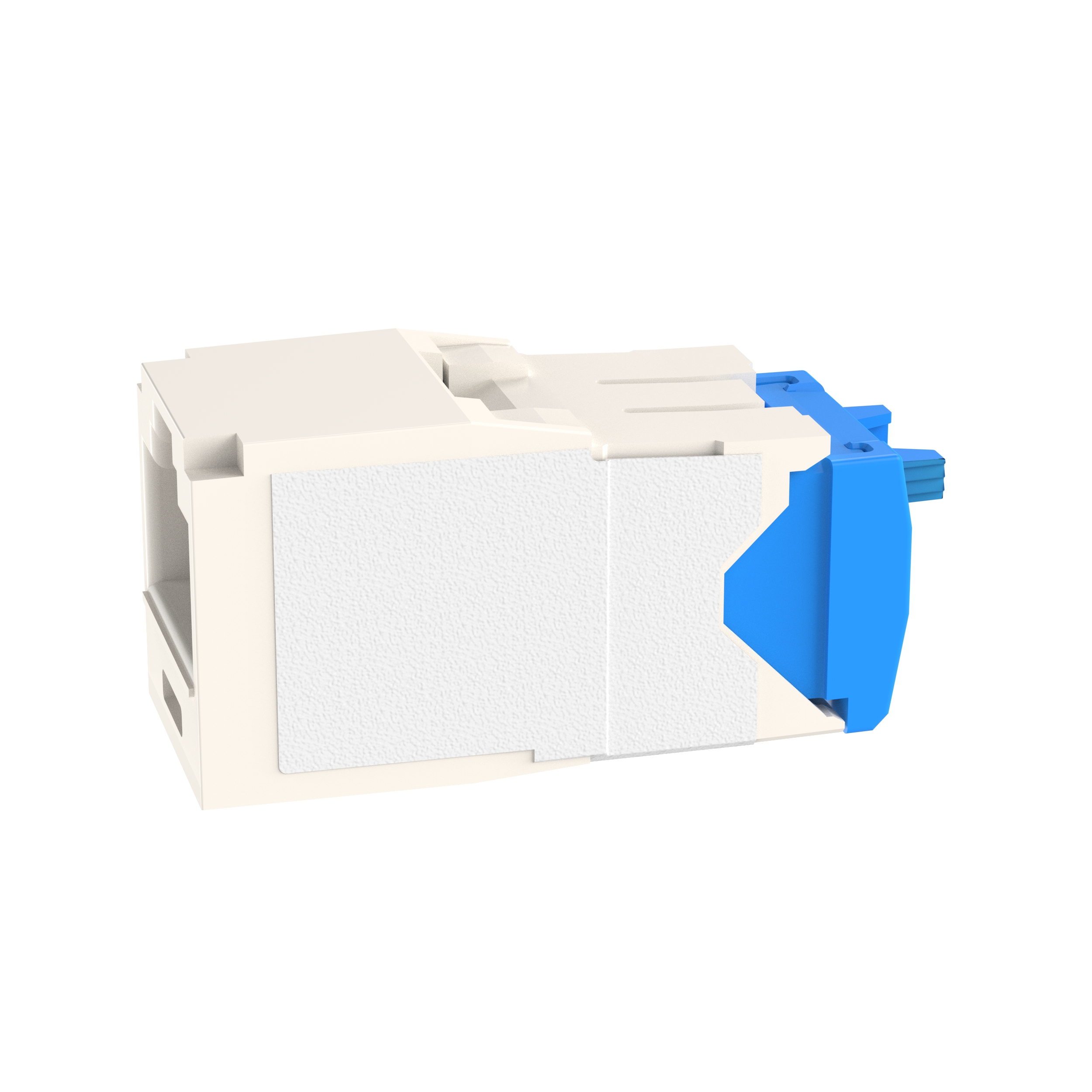 Mini-Com® UTP RJ45 Cat 6A TG Jack Modülü, Beyaz