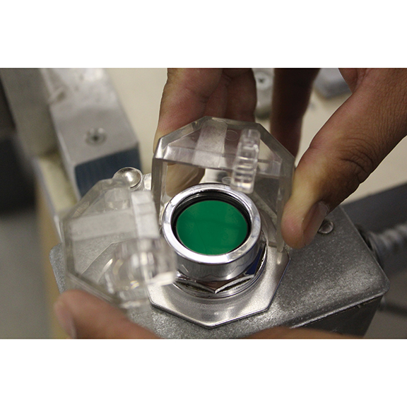 LOCKOUT, PUSH BUTTON CVR RING, 30mm ,EA