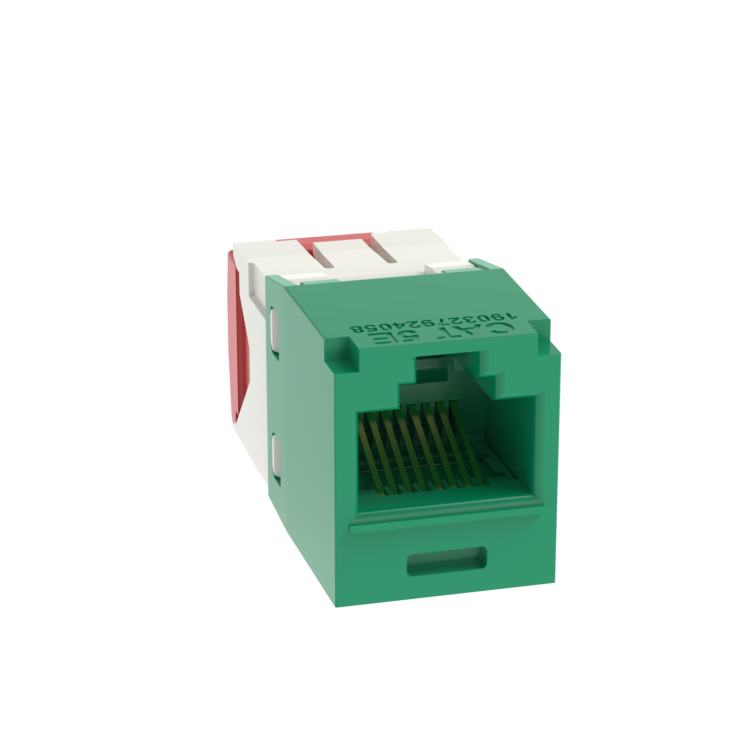 Mini-Com Module, Cat 5e, UTP, 8 pos 8 wi