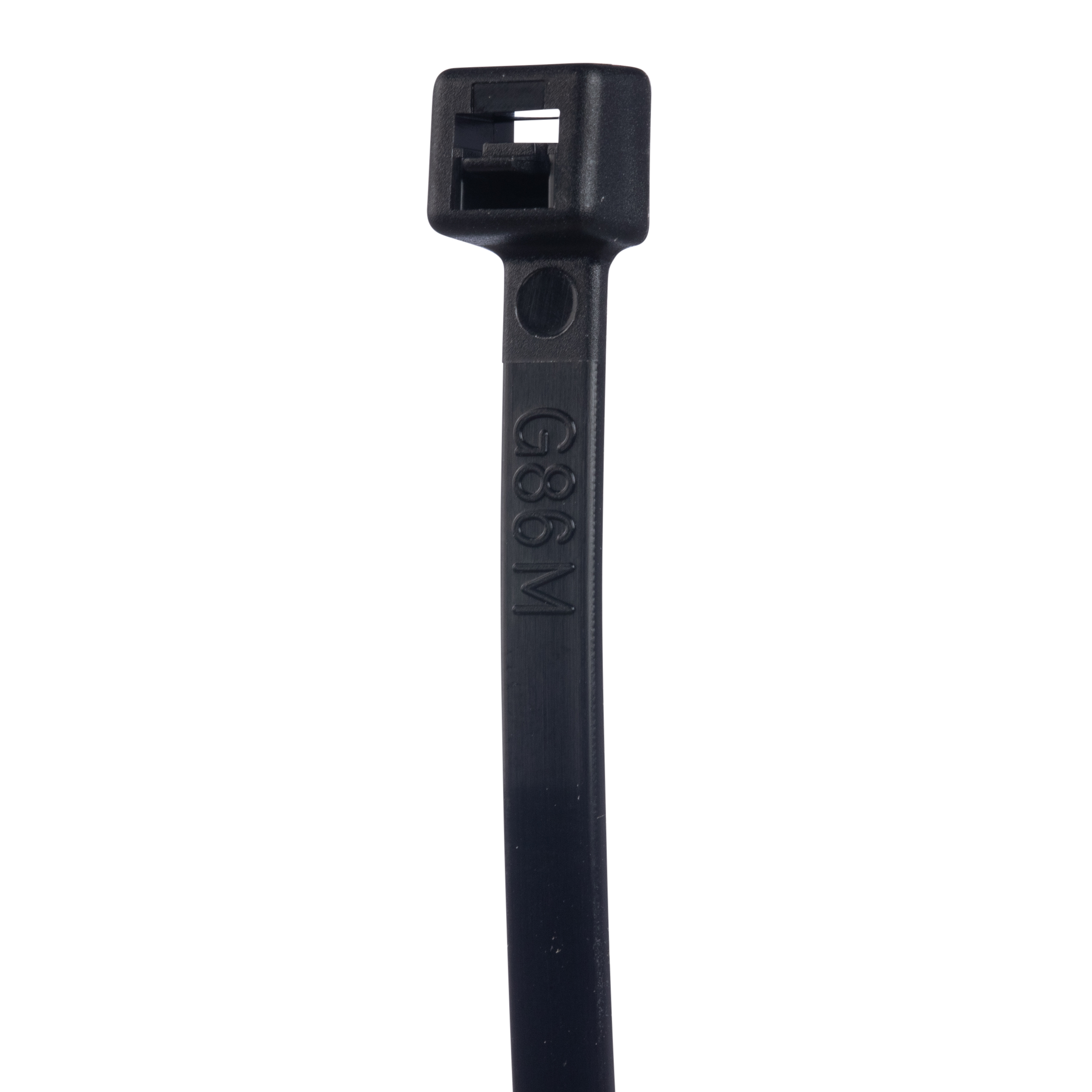 StrongHold™ Cable Tie, Releasable, 7.87L  (200mm), Standard, Weather Resistant, Black, Package 100