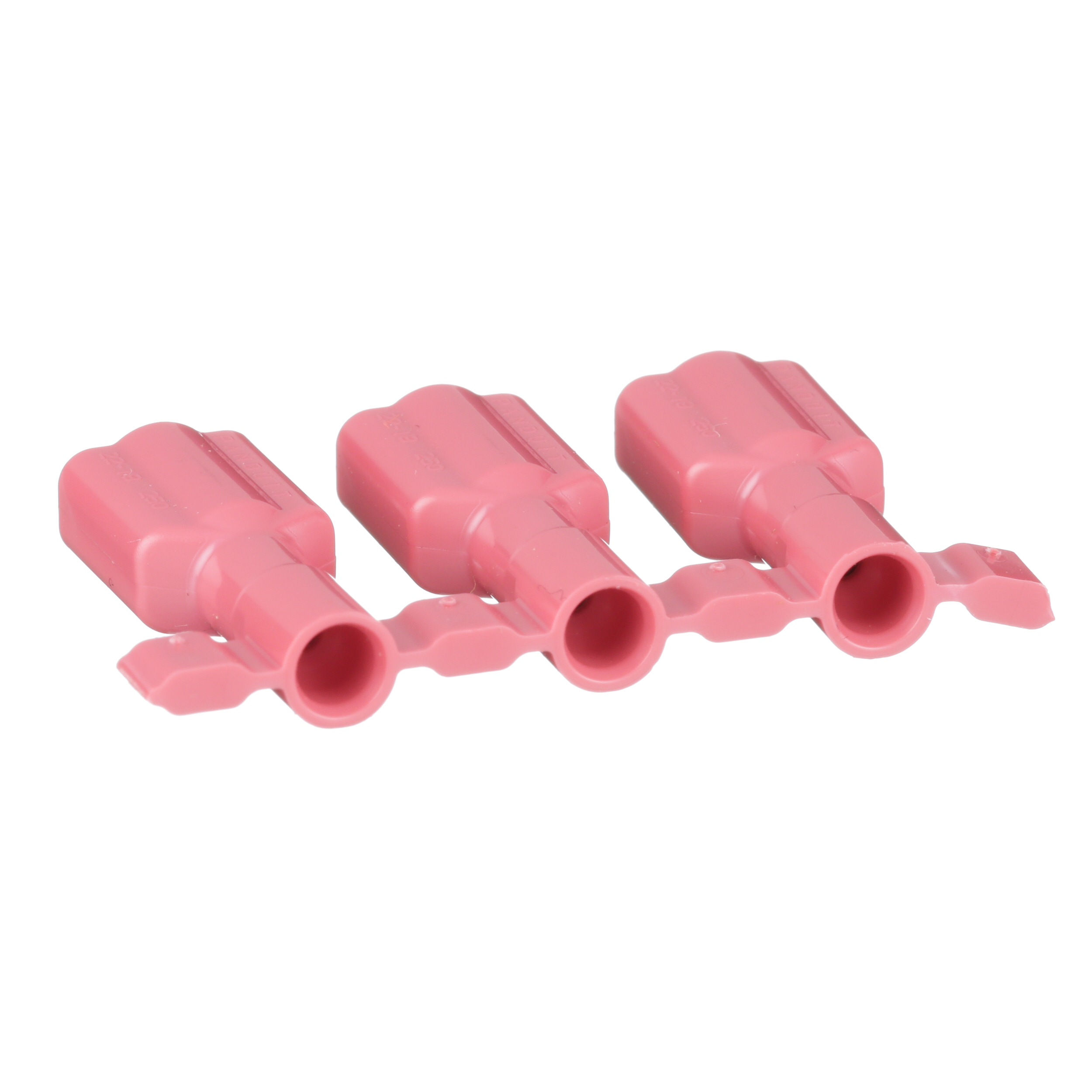 Disconnect, Red, Nylon, 0.5-1mm²Wire,6.3 x 0.8 mm Tab,PK3000