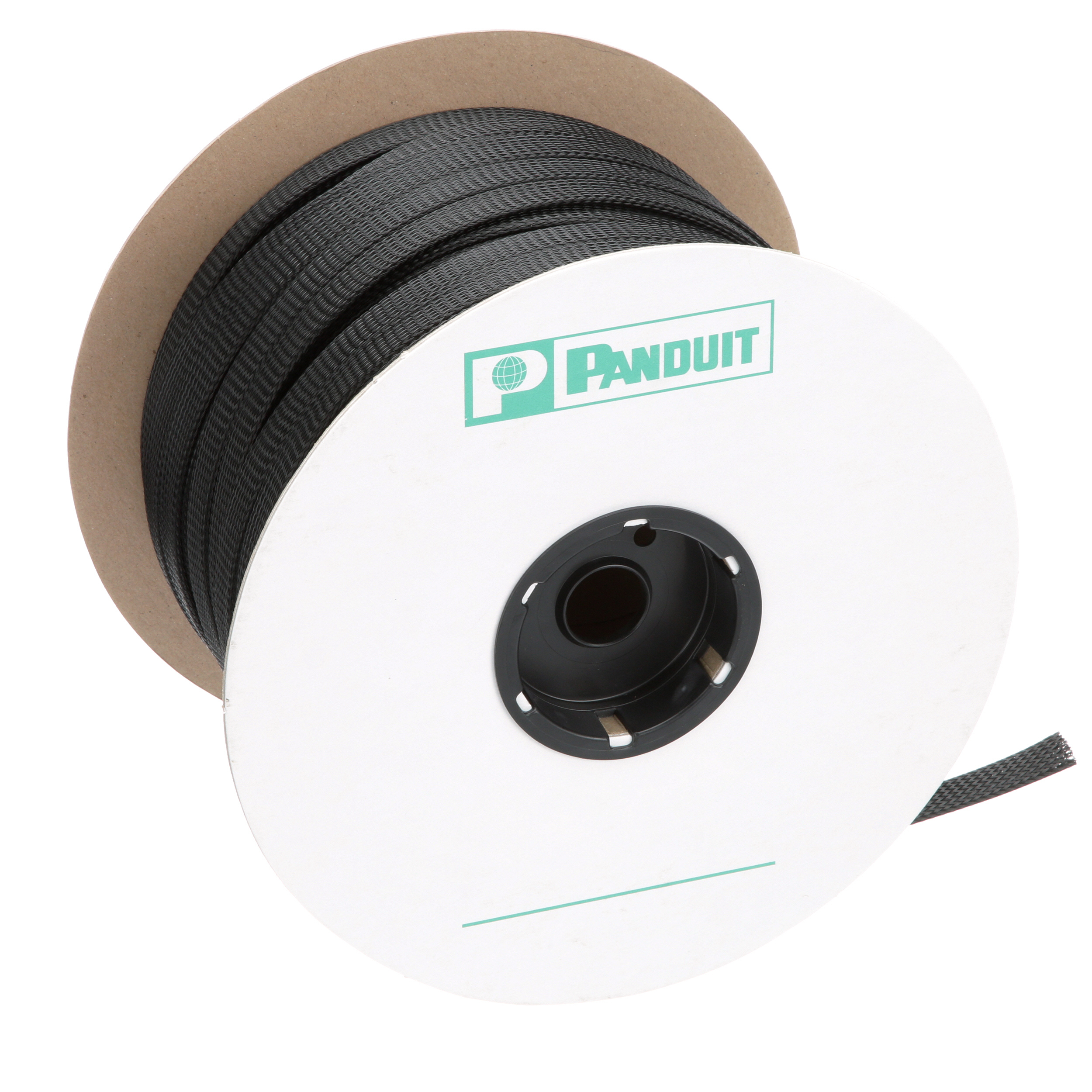 Örülmüş Kılıf, Siyah, PET, 19.1mm Nominal Çap, 152.4m, Paket 1