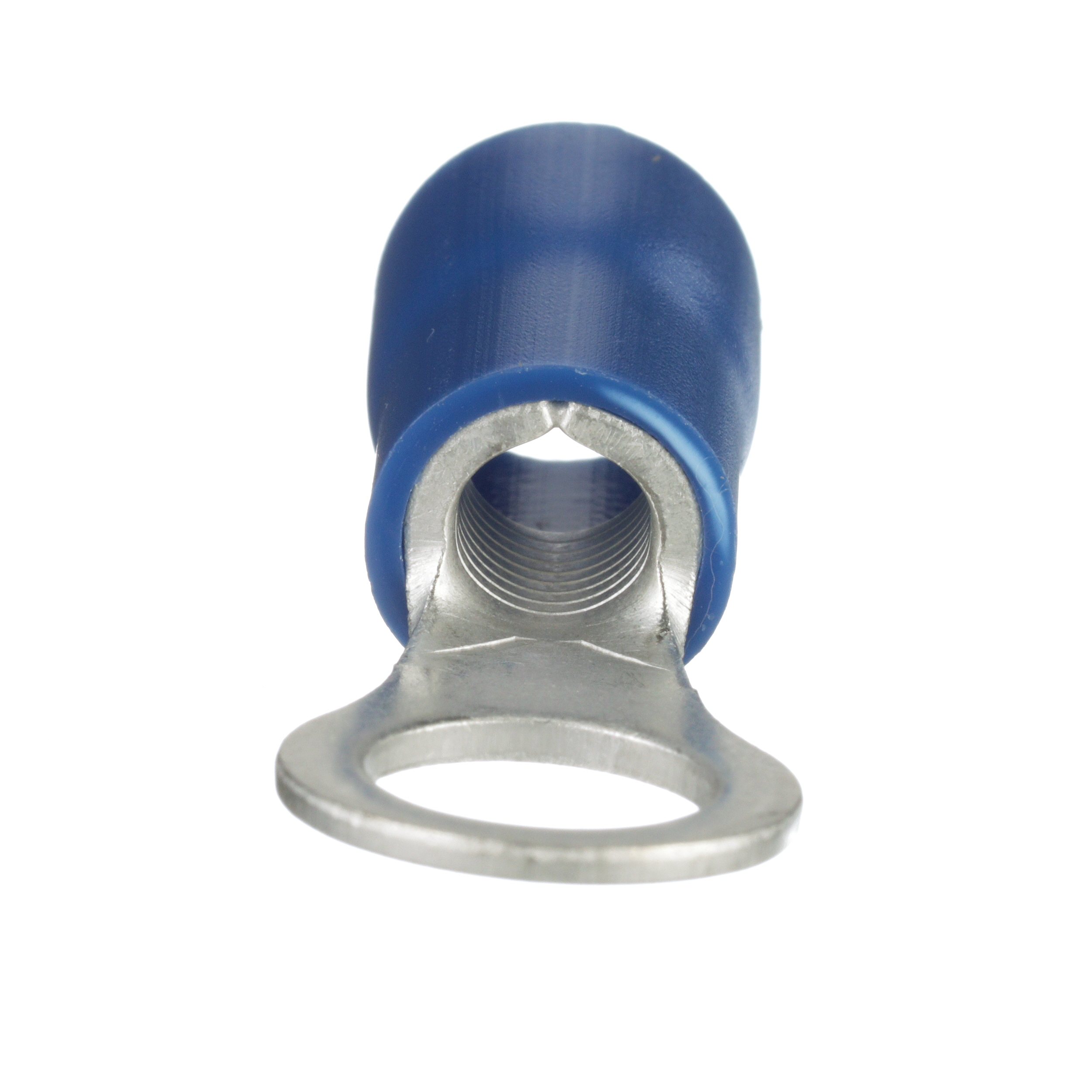 StrongHold™ Halkalı Terminal, vinil yalıtımlı, 6 AWG, 3/8 Stud Boyutu