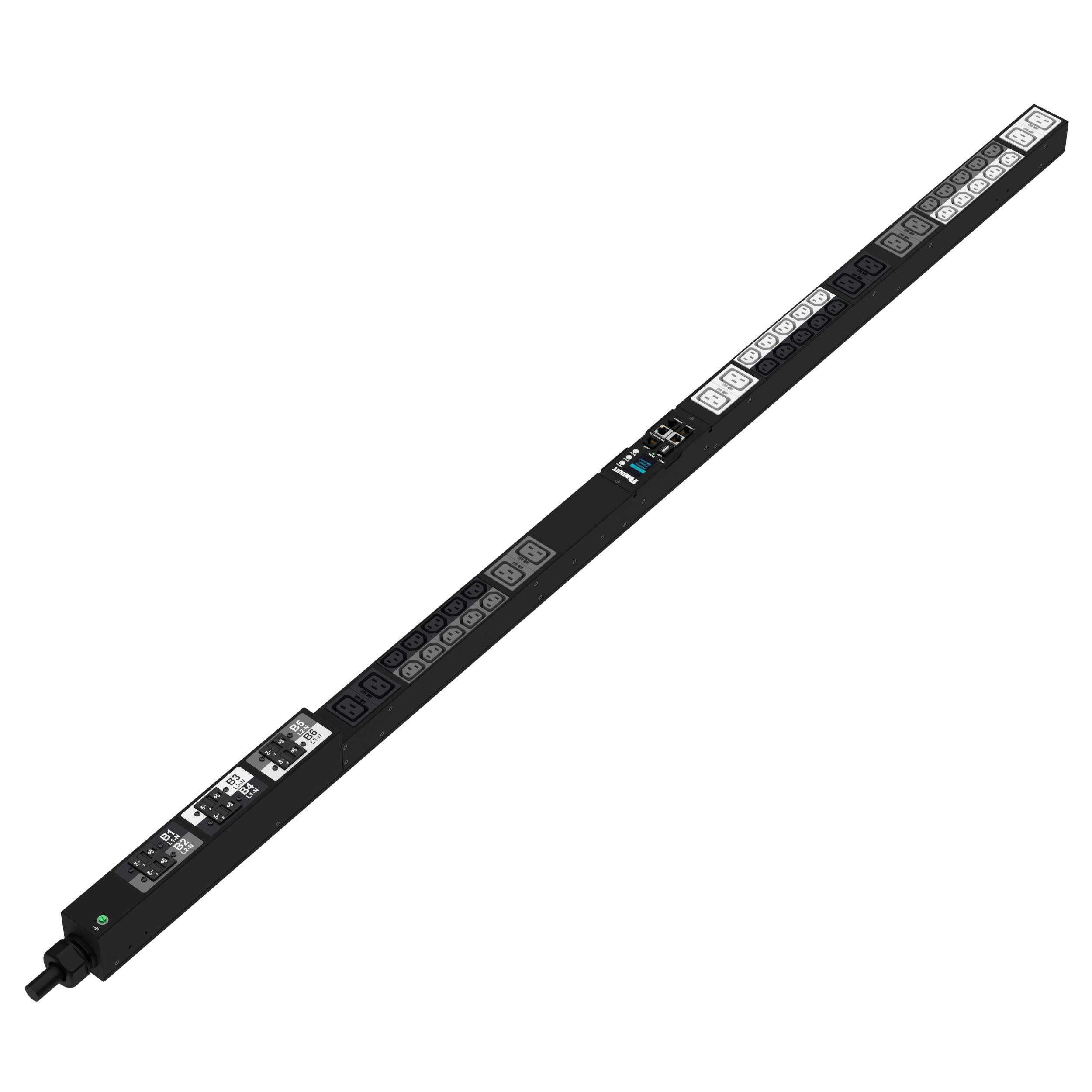 G6 MI PDU, 32A, (30) C13,(12)C19, IEC 60309 3P+N+E 6h