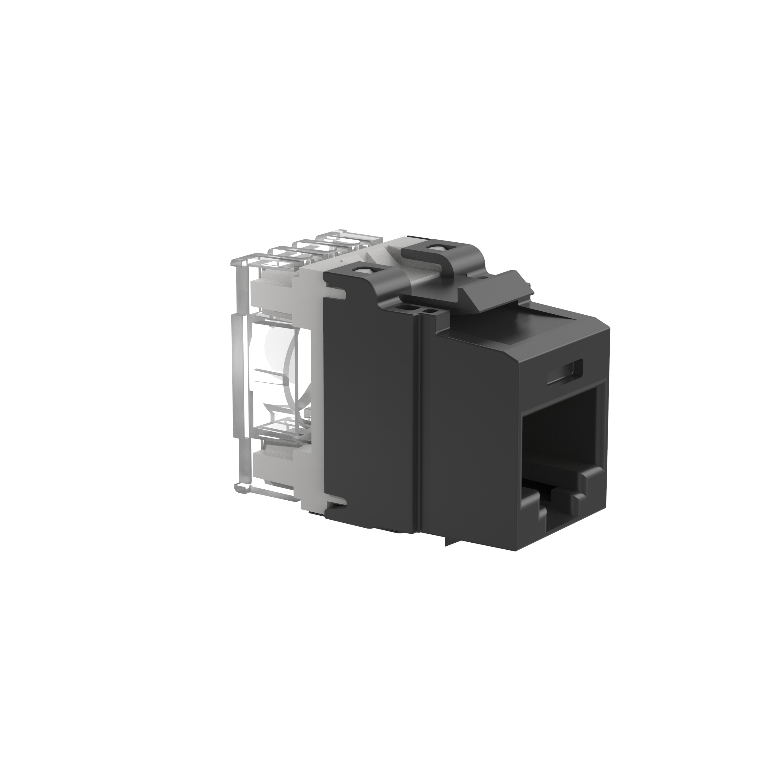 UTP RJ45 Cat 6A Keystone Puntdown Jak Modülü, BL