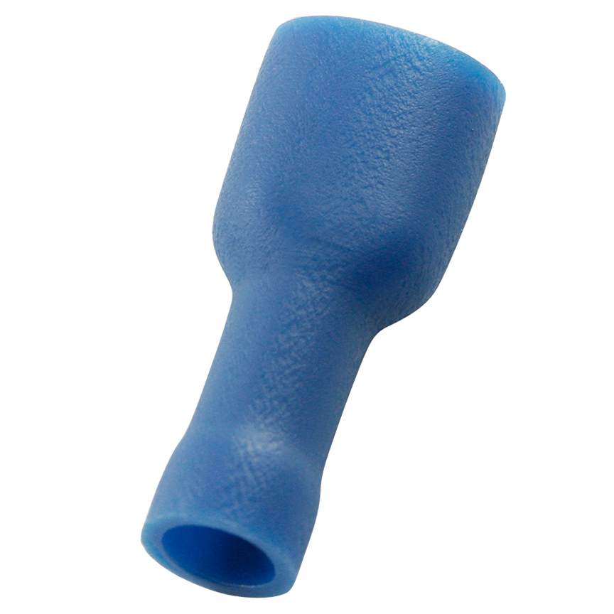 StrongHold™ Dişi Kesici Terminal, vinil tam yalıtımlı, 16 - 14 AWG, .250 x .032 tab