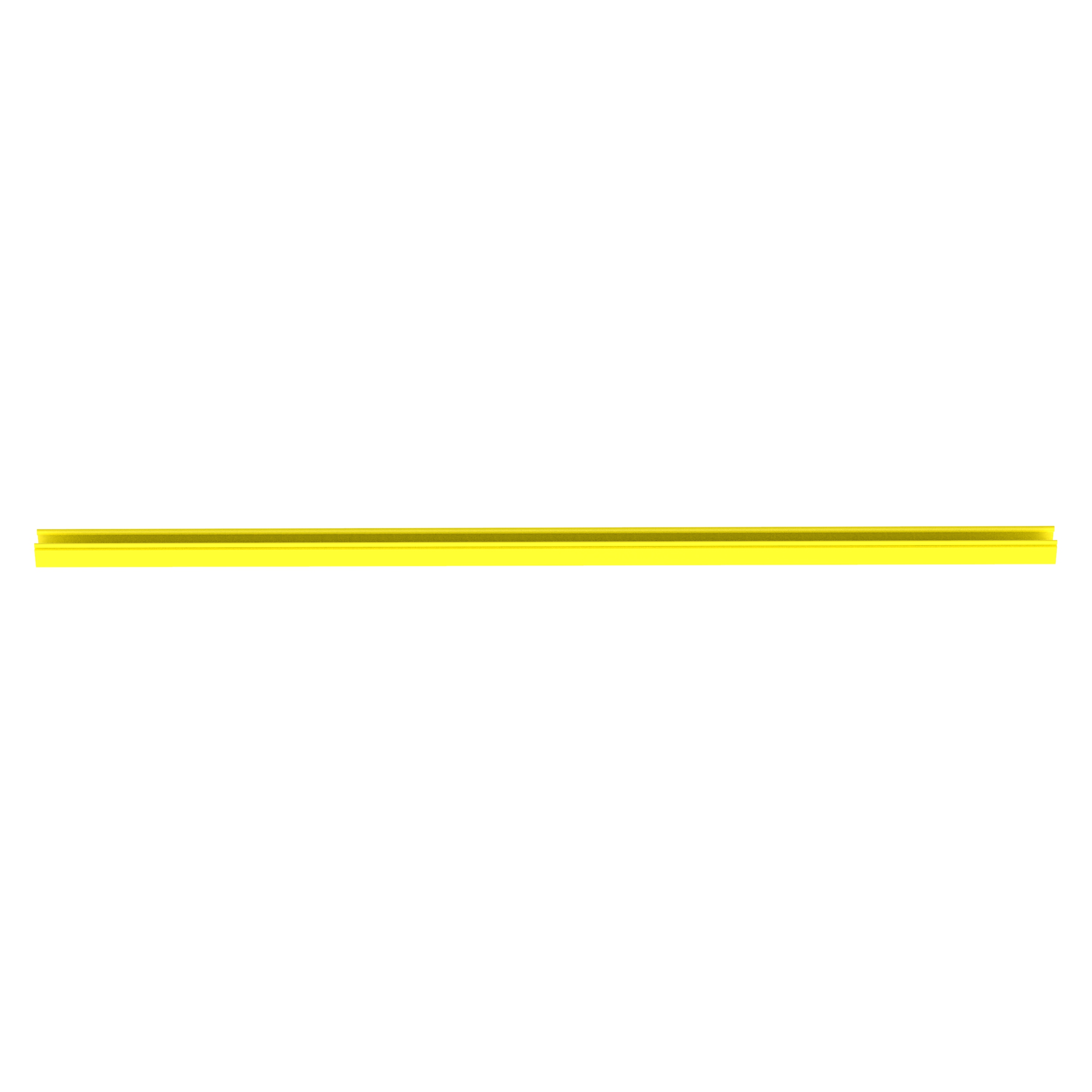 FiberRunner® Hinged Channel, 2x2, Yellow