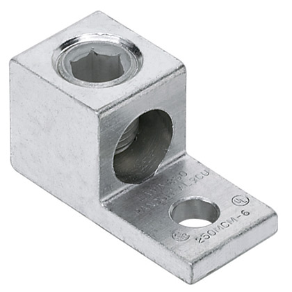 Cosse alu 1 trou 6AWG-300kcmil
