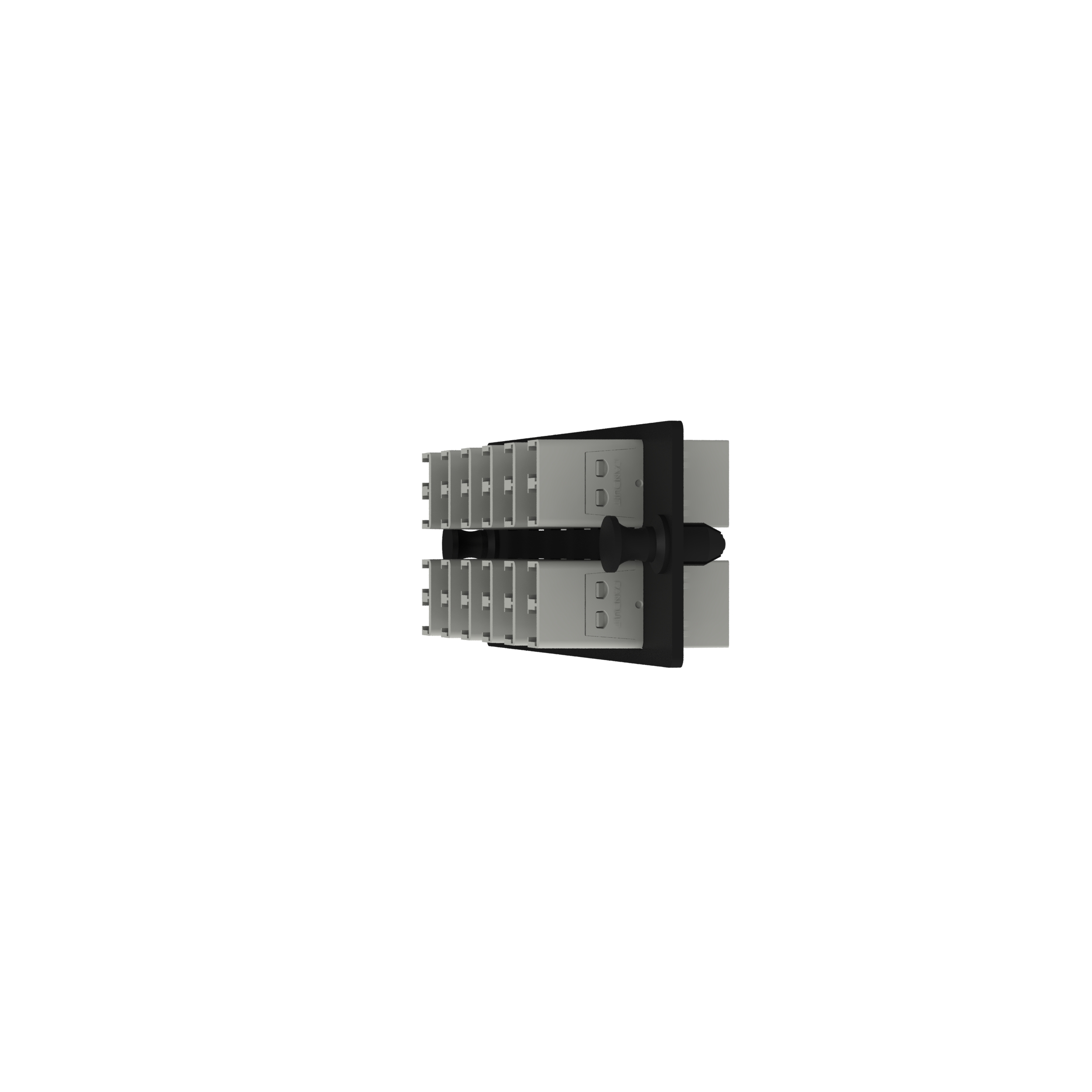 Opticom® Anahtarlı P-Anahtarlı Beyaz FAP, OM4, 12 LC Çift Yönlü