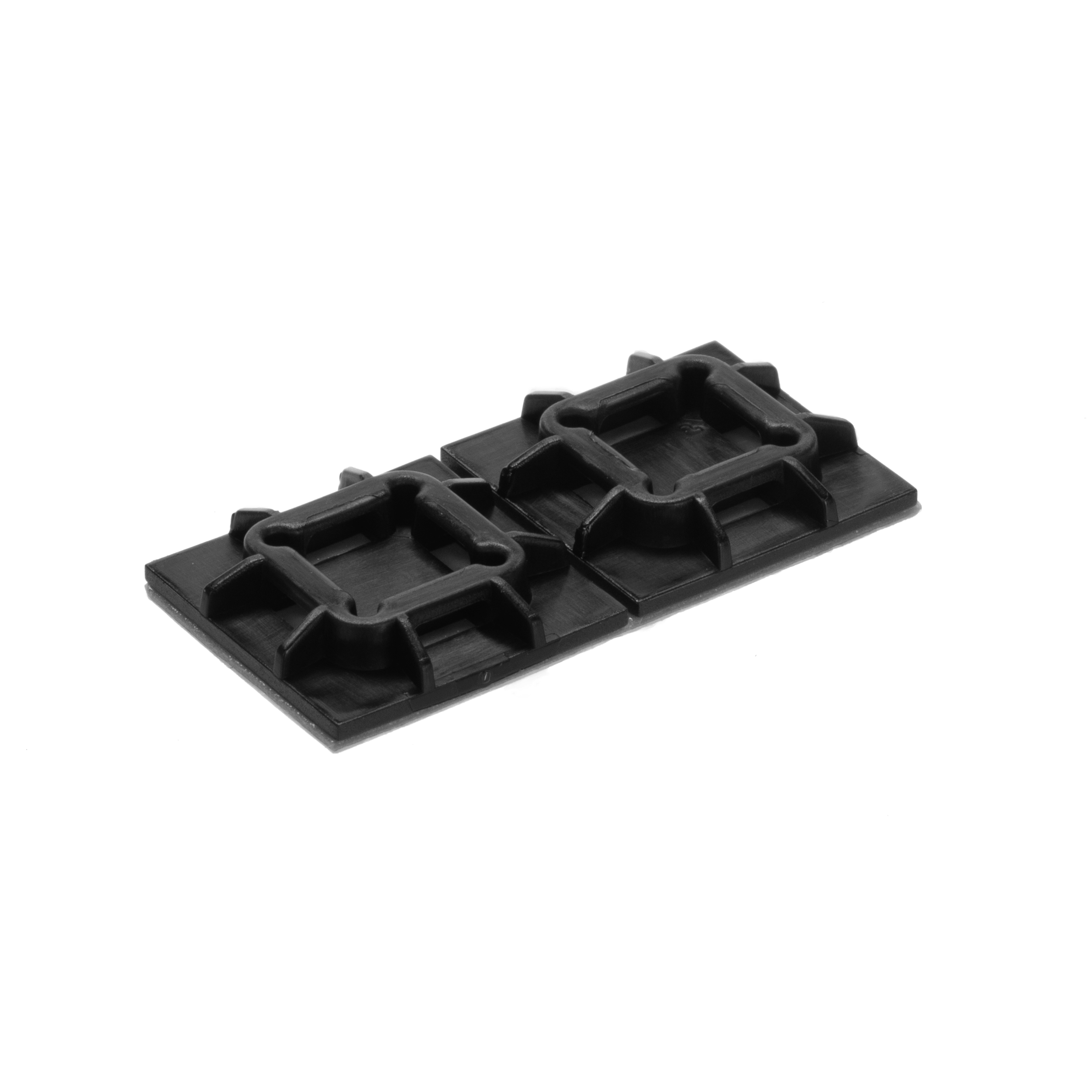 Süper-Grip™ Montaj, Siyah, Yüksek Isı/UV PA6.6, VHB, 19.1mm², 100'lü Paket